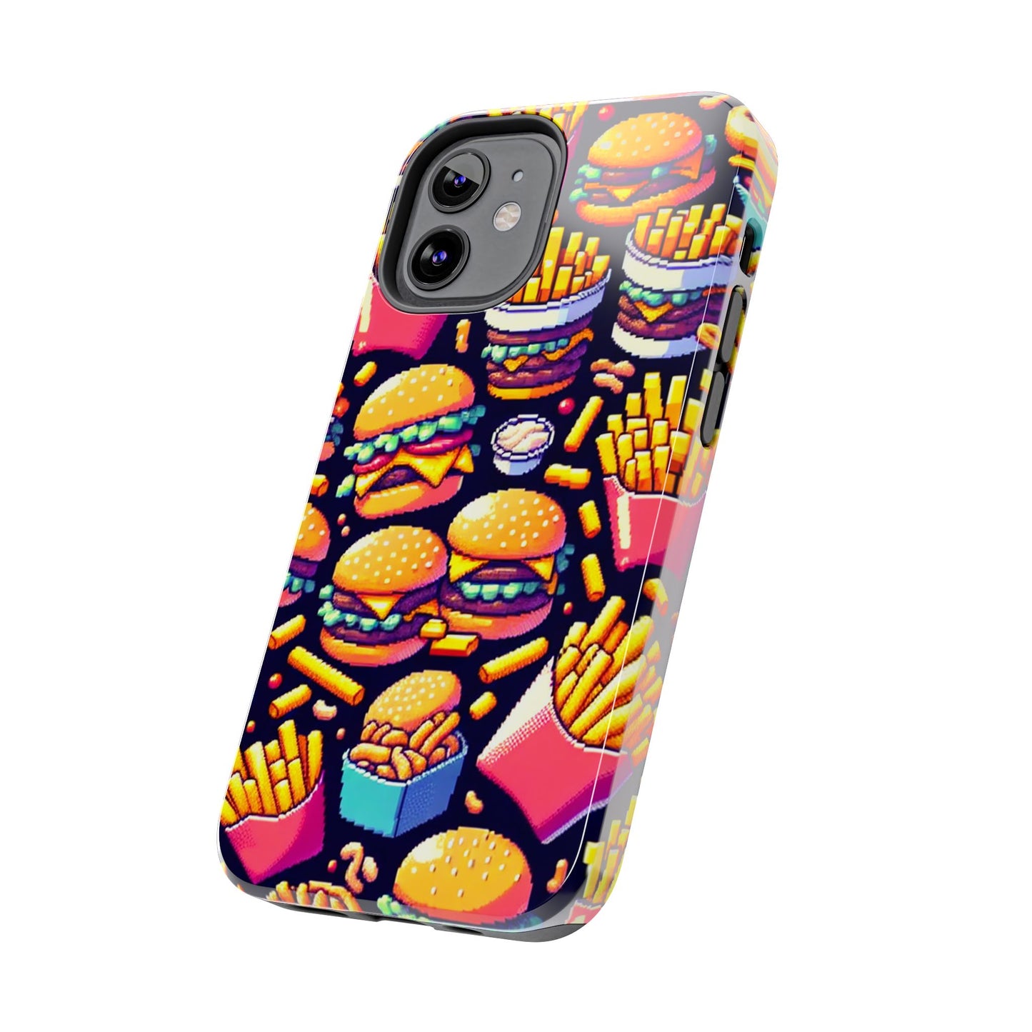 Retro Fast Food Phone Case - Tough and Durable - for iPhone
