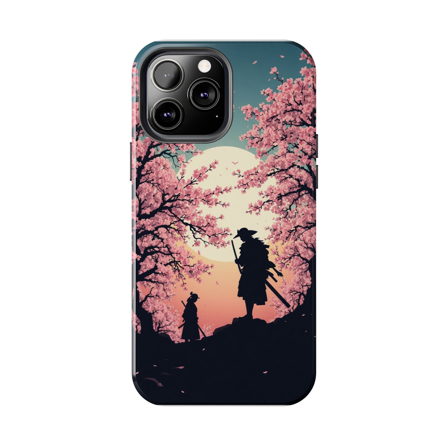 Cherry Blossom Samurai Tough Phone Case