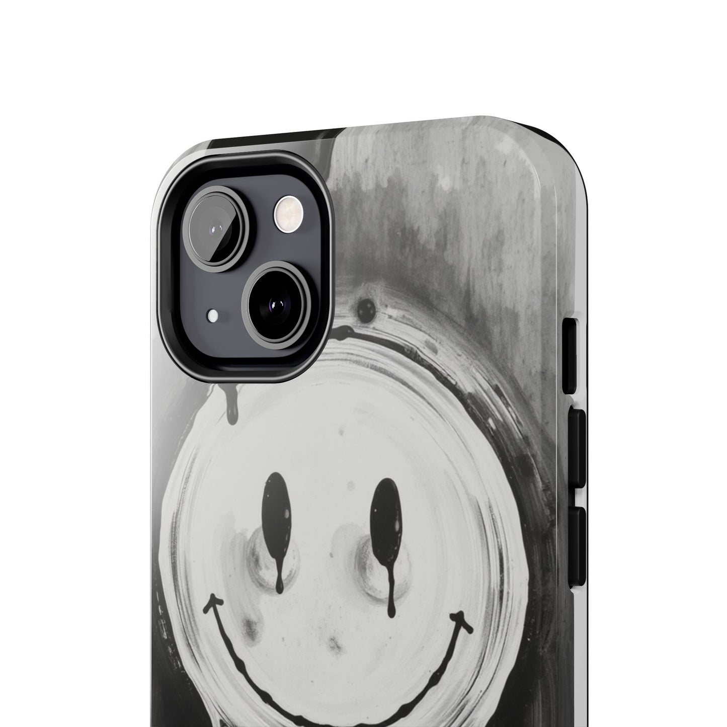 Dripping Smiley Tough Phone Case - Stylish & Durable Protection