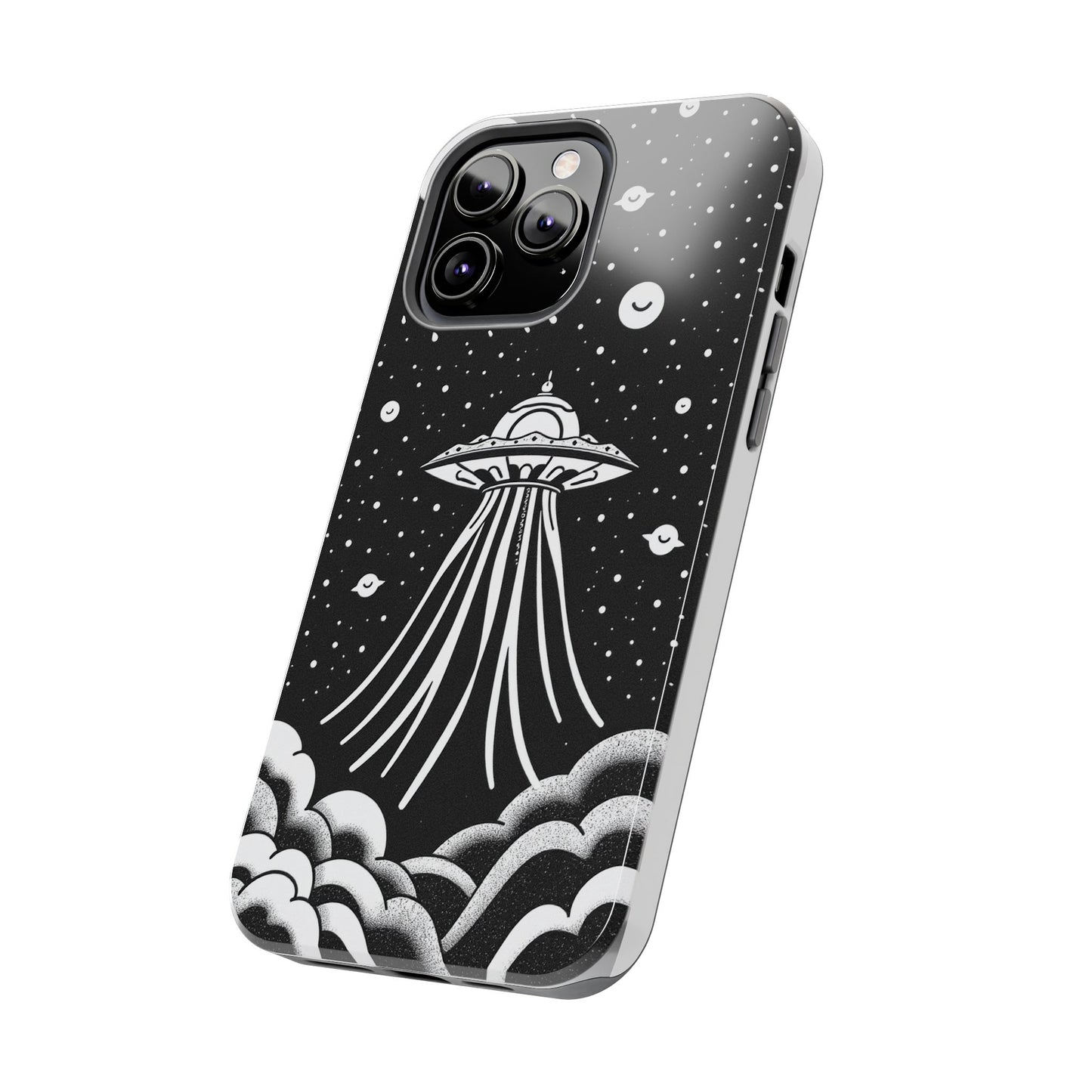Galaxy UFO Tough Phone Case - Durable Protection with Unique Space Design