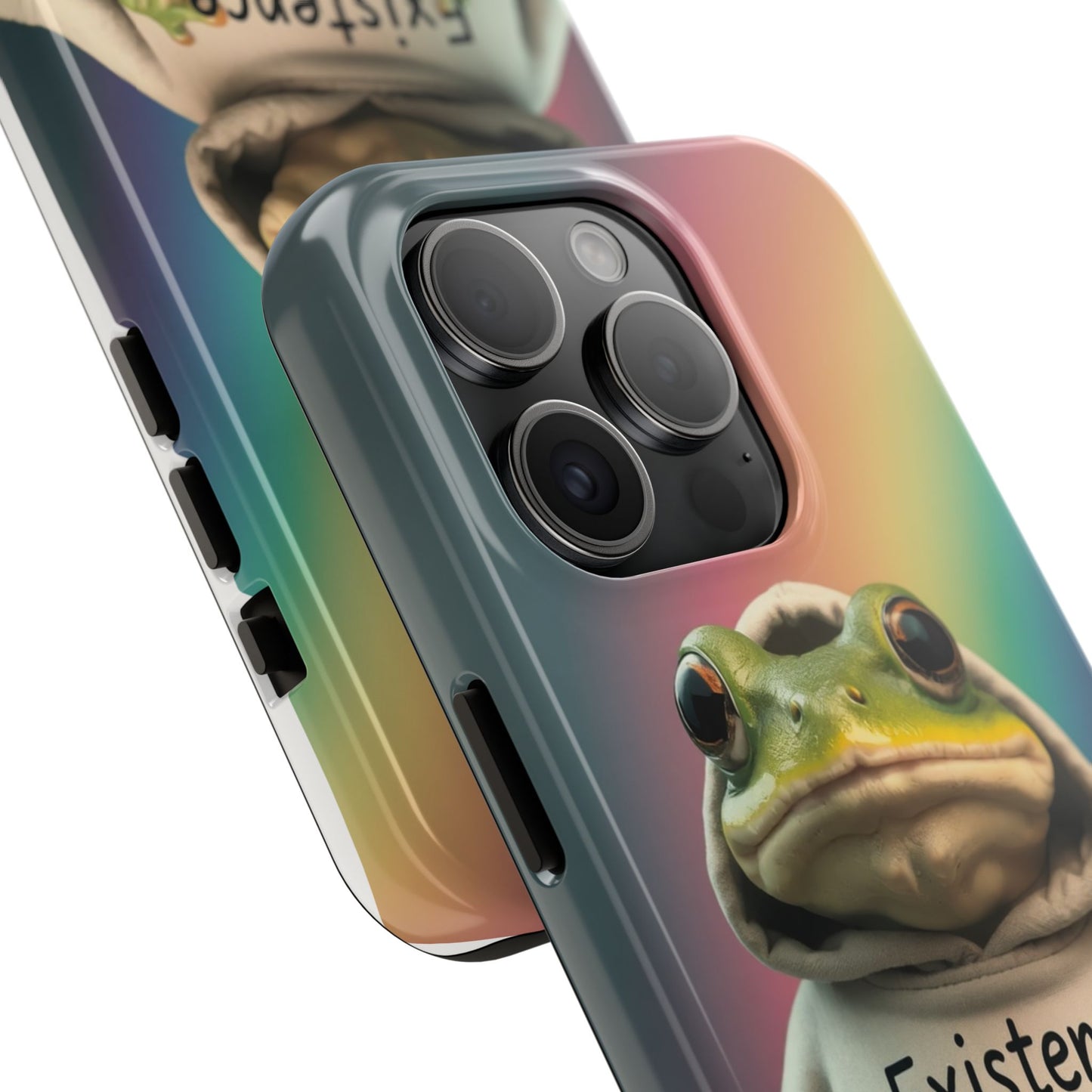 Existence is Pain Frog Phone Case - Tough & Stylish
