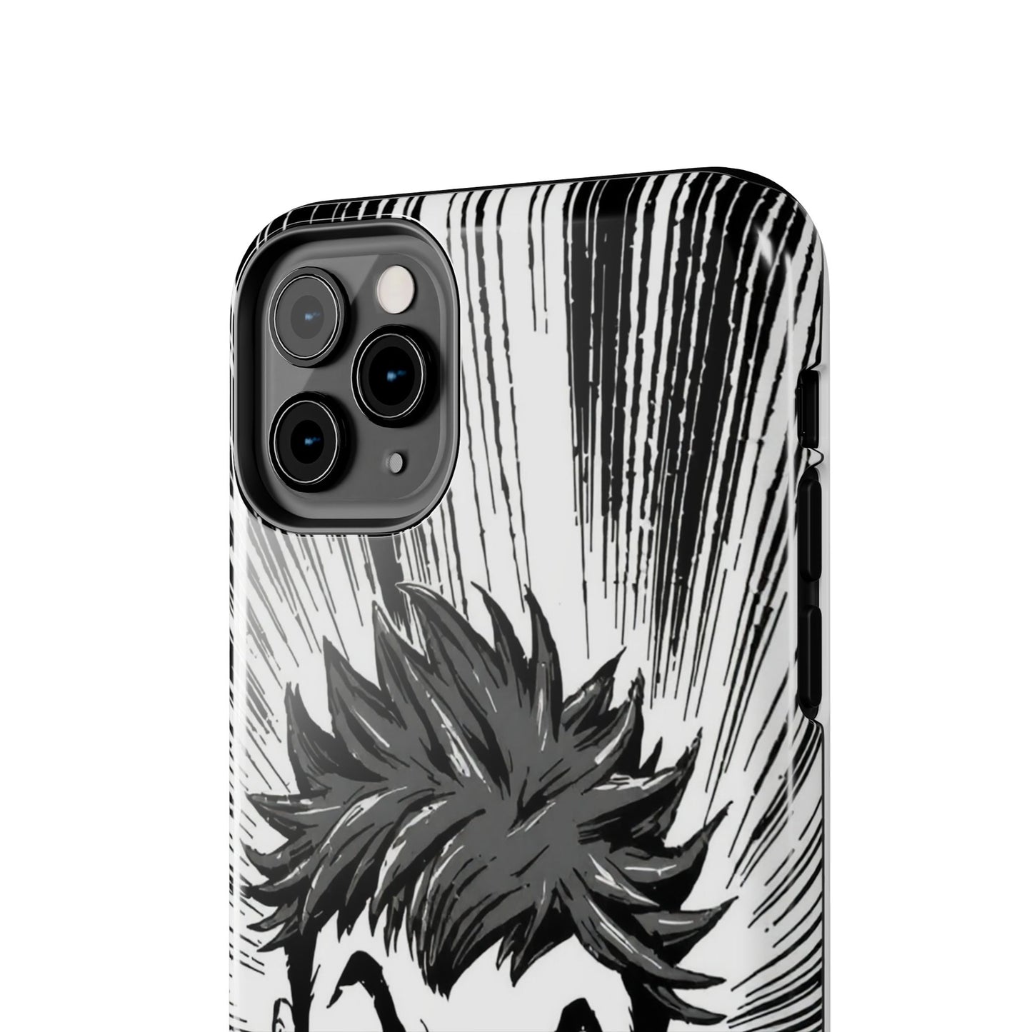 Intense Graphic Phone Case - Tough Design for Anime Fans