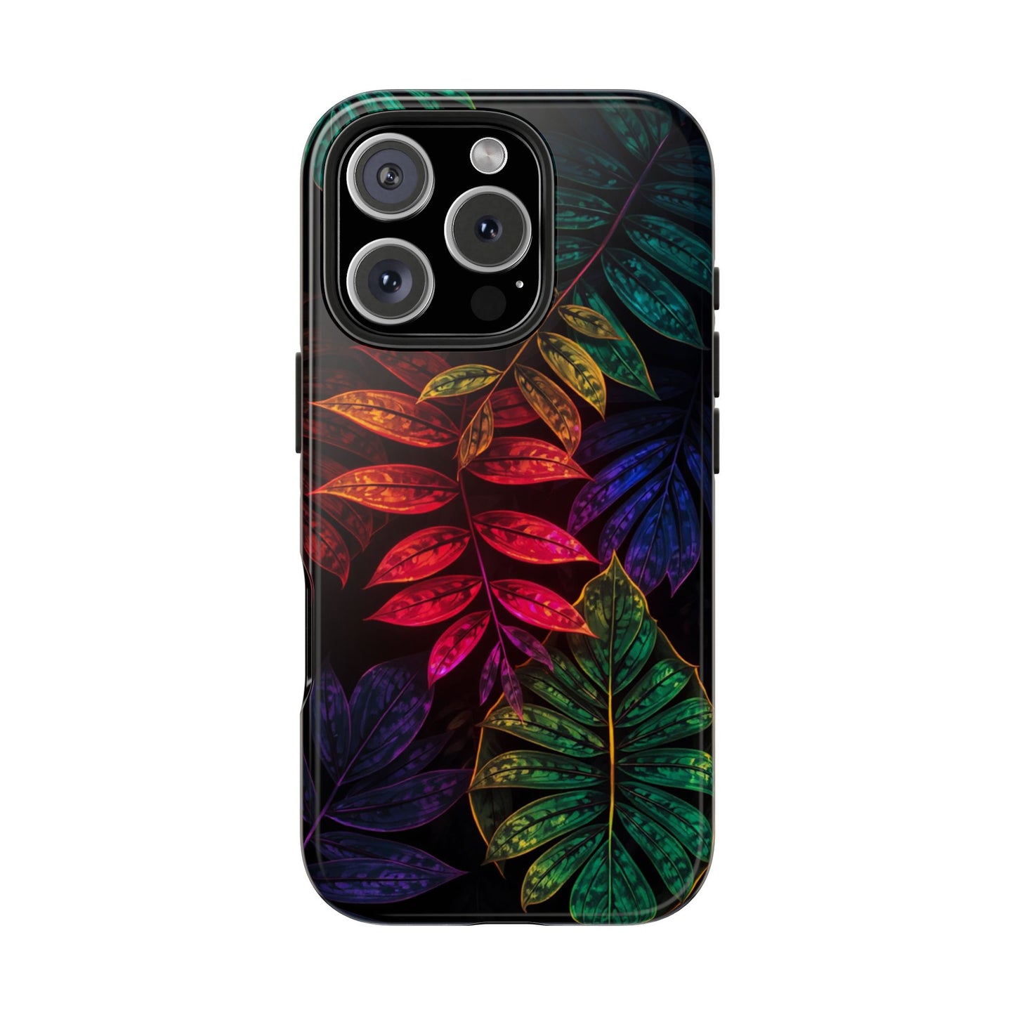 Vibrant Tropical Leaf Tough Phone Case