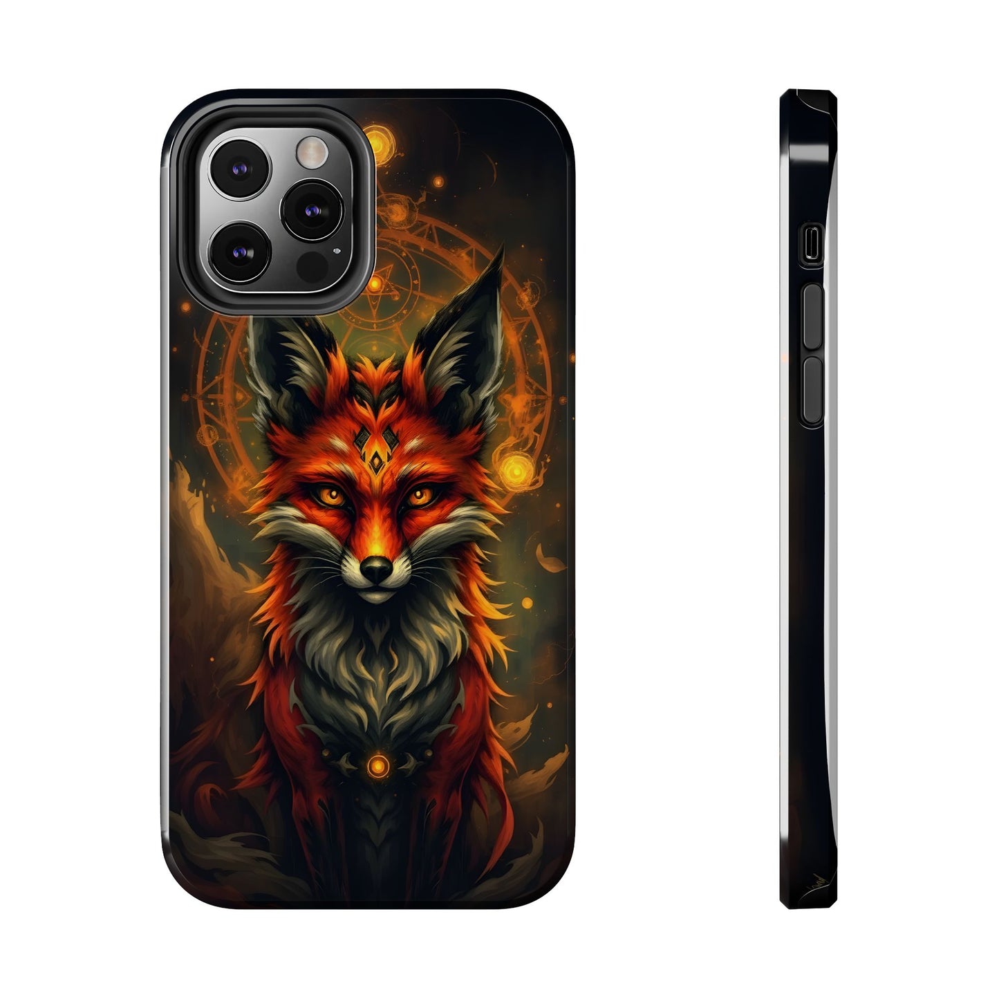 Mystical Fox Tough Phone Case - Durable Protection with Enchanting Design - for iPhone