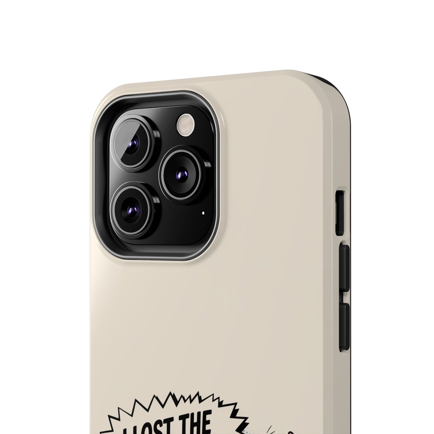 Festive Phone Case: "I Lost the Sleigh Again!" for iPhone