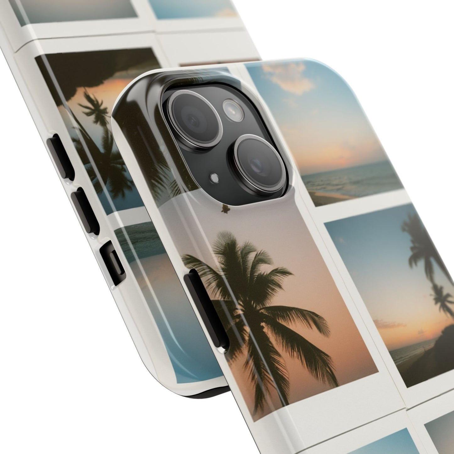 Tropical Sunset Tough Phone Case - Beach Vibes for Summer Adventures