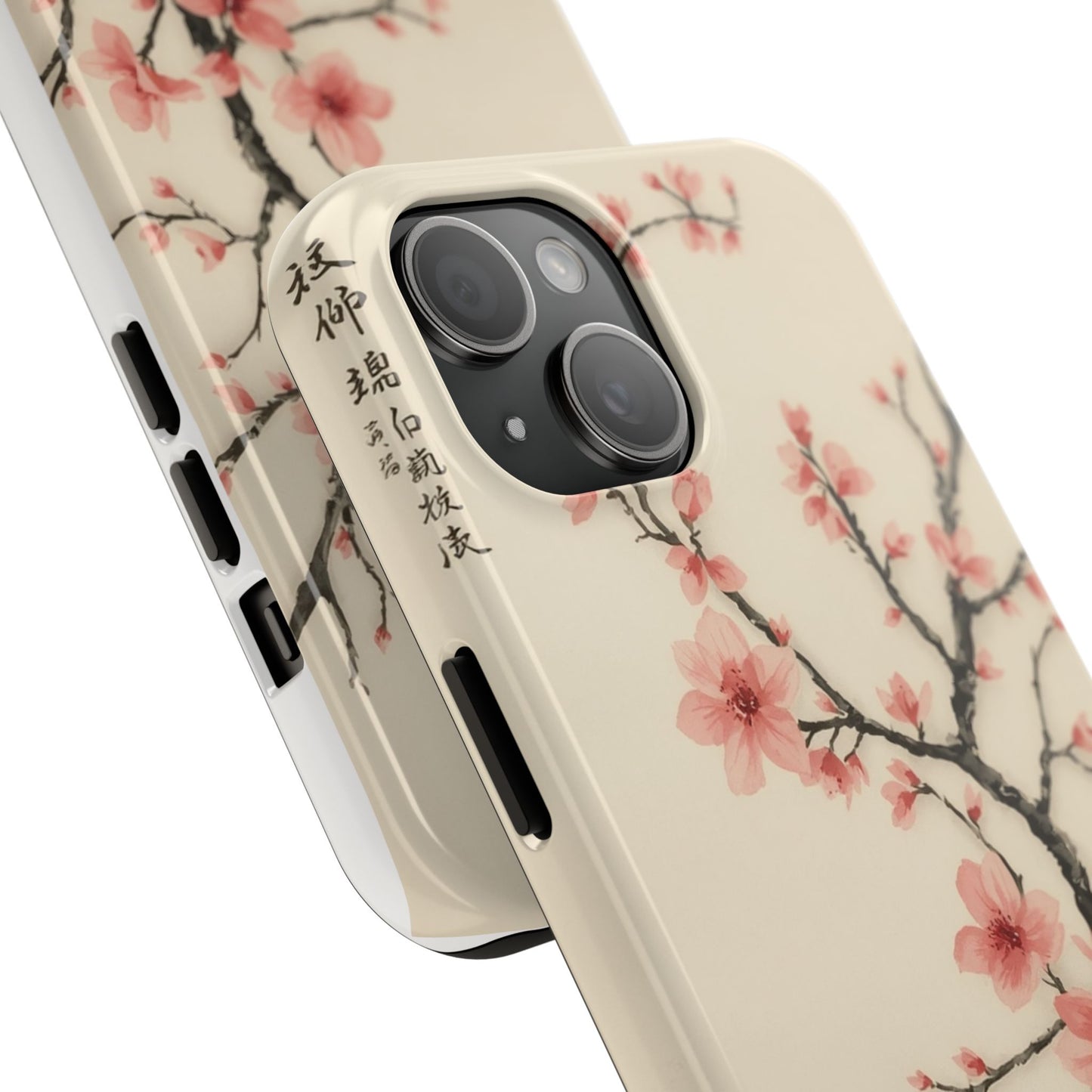 Cherry Blossom Tough Phone Case - Stylish Protection for Nature Lovers