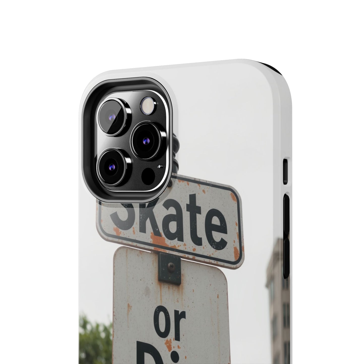 Skate or Die Tough Phone Case - Durable Protection for Skaters