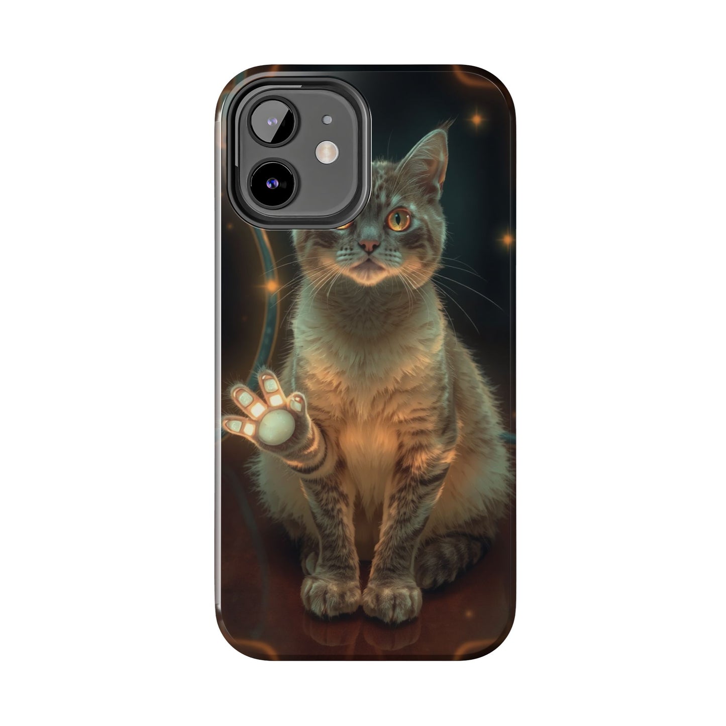 Whimsical Cat Phone Case | Tough Phone Cases for Cat Lovers, Pet Accessories, Gift for Cat Owners, Cute Phone Cover, Personalized Tech