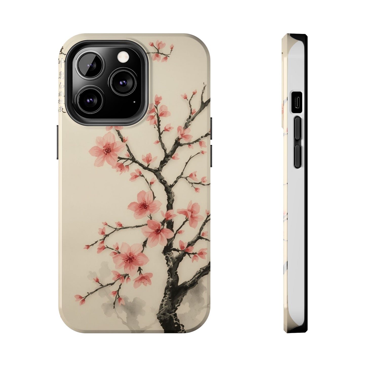 Cherry Blossom Tough Phone Case - Stylish Protection for Nature Lovers