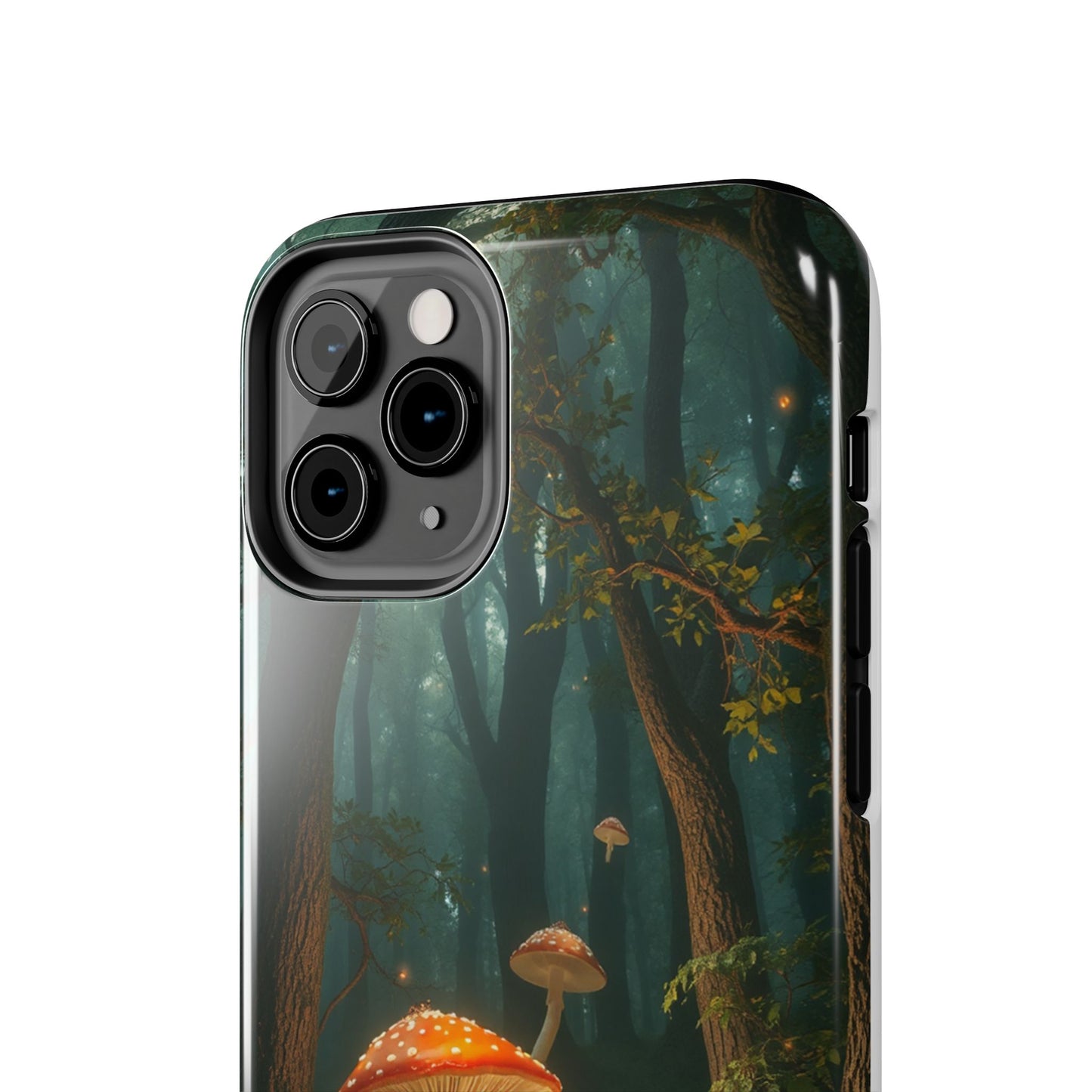 Whimsical Mushroom Tough Phone Case - Forest Fantasy Design