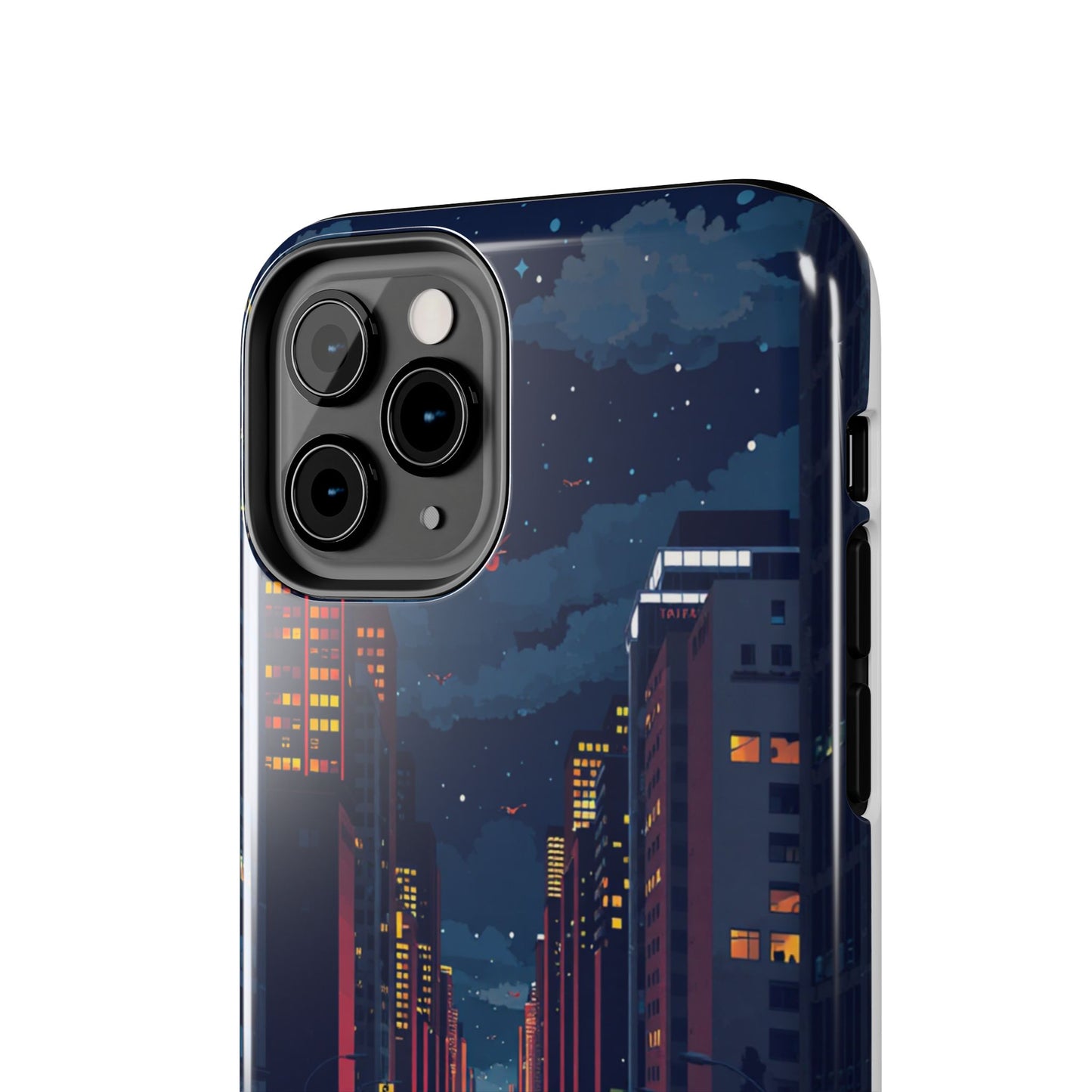 Urban Nightlife Tough Phone Case - Durable & Stylish Protection