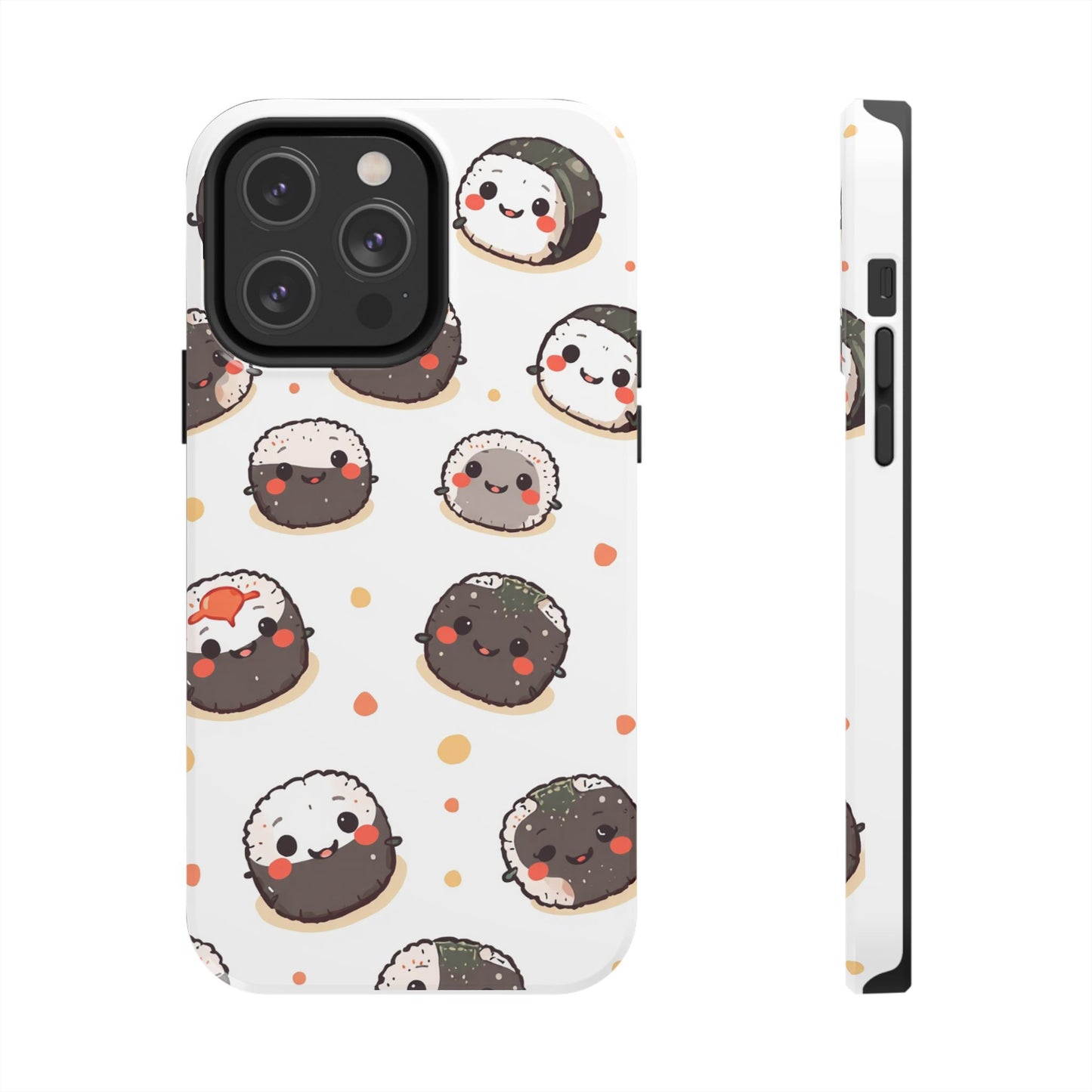 Cute Sushi Tough Phone Case - Kawaii Design for Food Lovers
