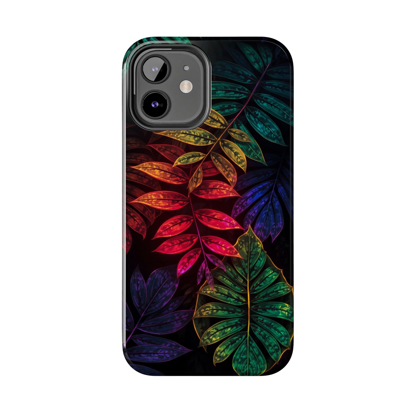 Vibrant Tropical Leaf Tough Phone Case