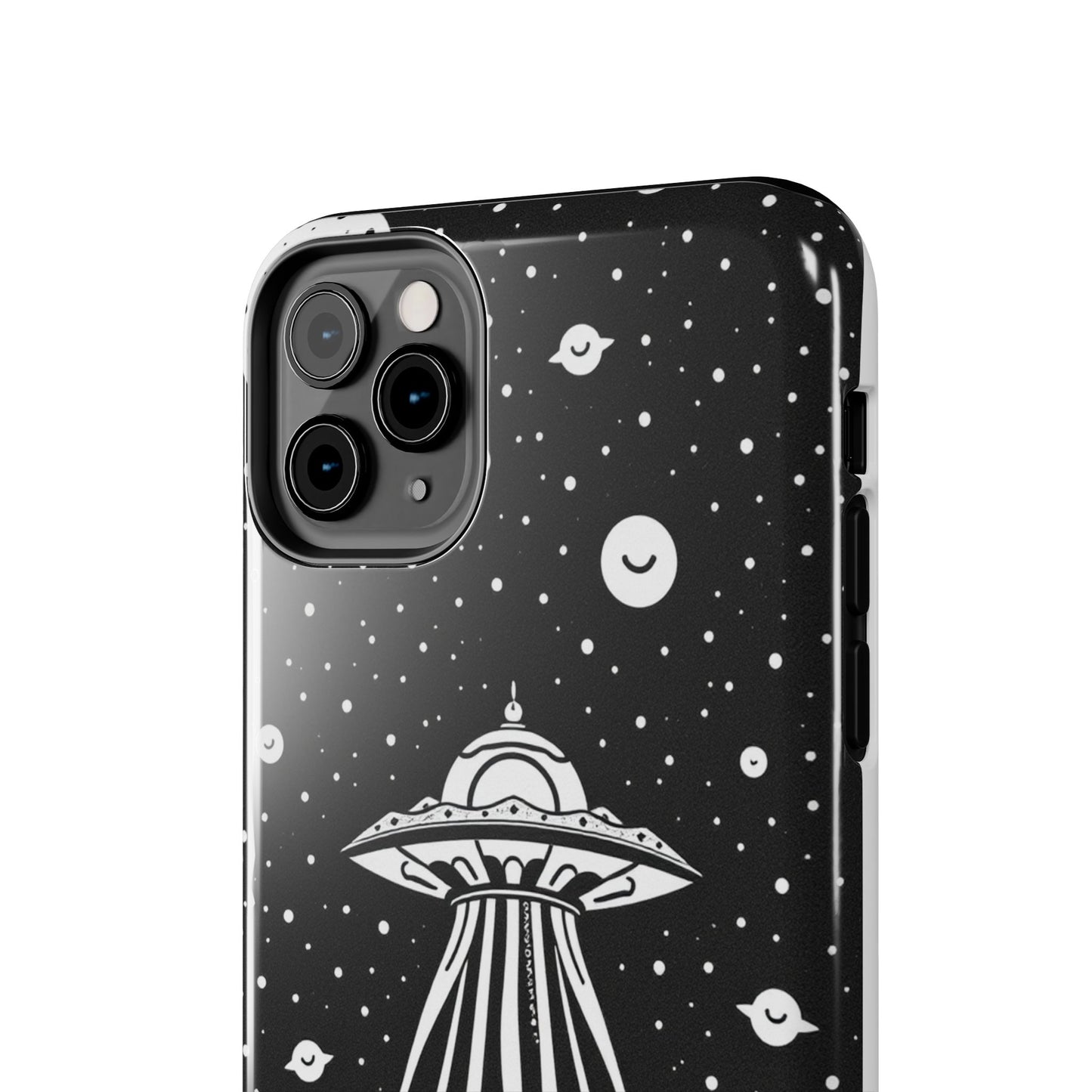 Galaxy UFO Tough Phone Case - Durable Protection with Unique Space Design