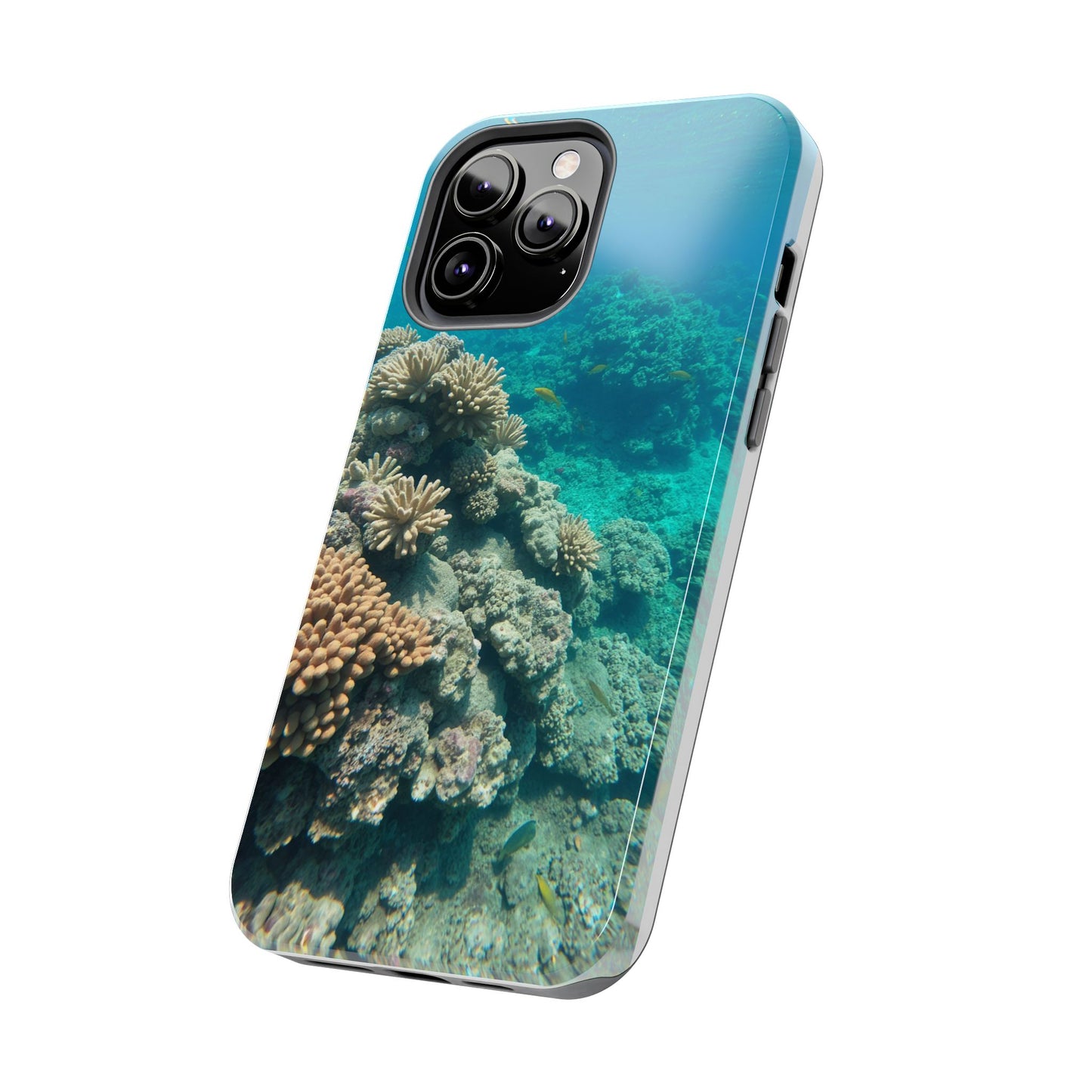 Coral Reef Tough Phone Case - Ocean Vibes Protection for Adventure Lovers