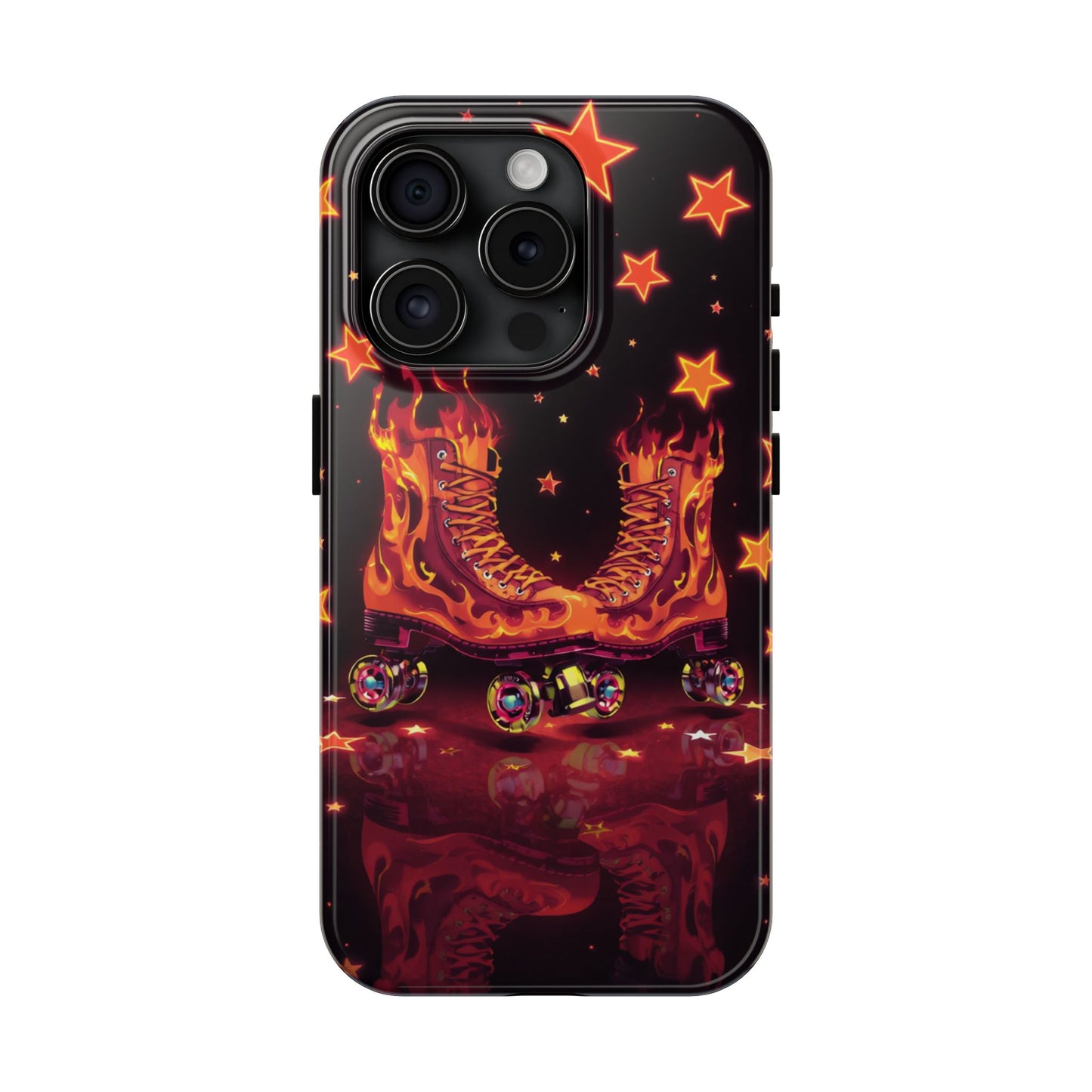 Retro Roller Skates Tough Phone Case - Stylish & Durable