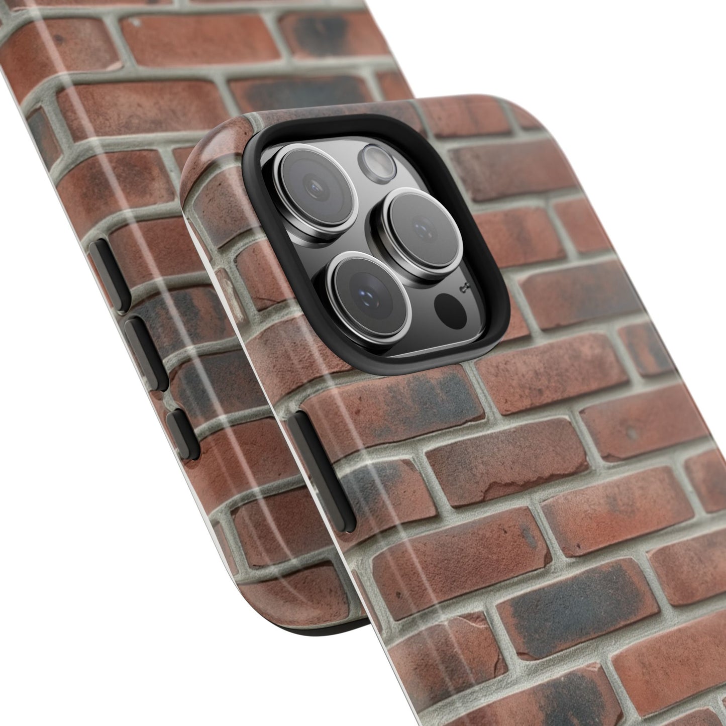 Brick Wall Tough Phone Case - Durable Protection with Urban Style