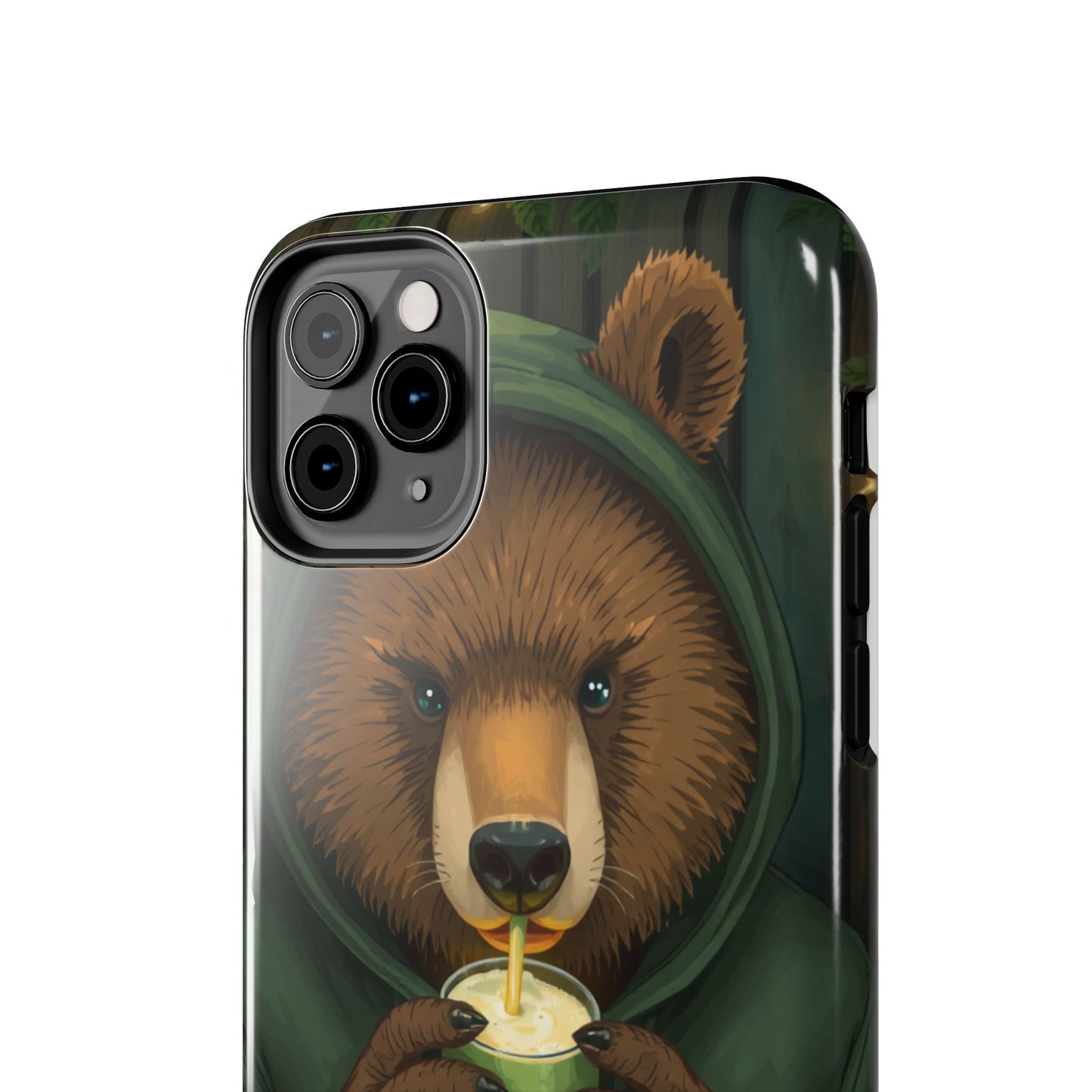 Cute Bear Phone Case – Tough and Stylish Protection for Animal Lovers