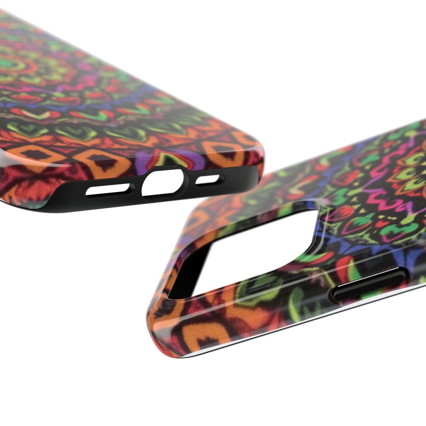 Colorful Mandala Tough Phone Case - Vibrant Designs for Trendy Protection - for iPhone