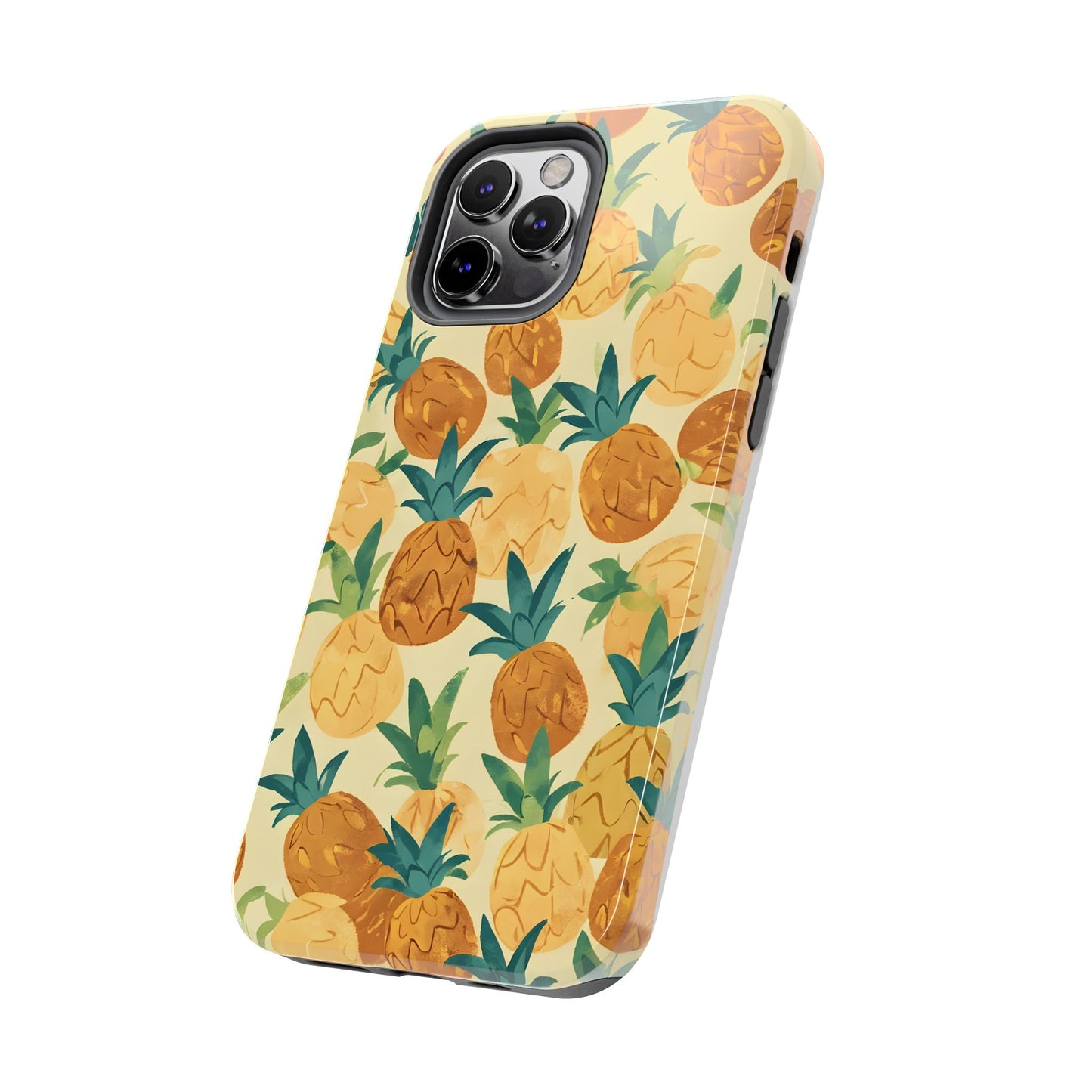Pineapple Paradise Tough Phone Case - Durable and Stylish for Summer Vibes - for iPhone