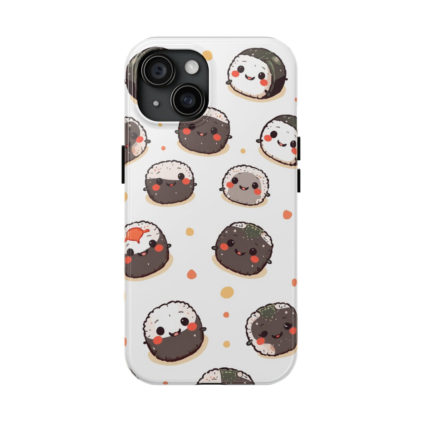 Cute Sushi Tough Phone Case - Kawaii Design for Food Lovers