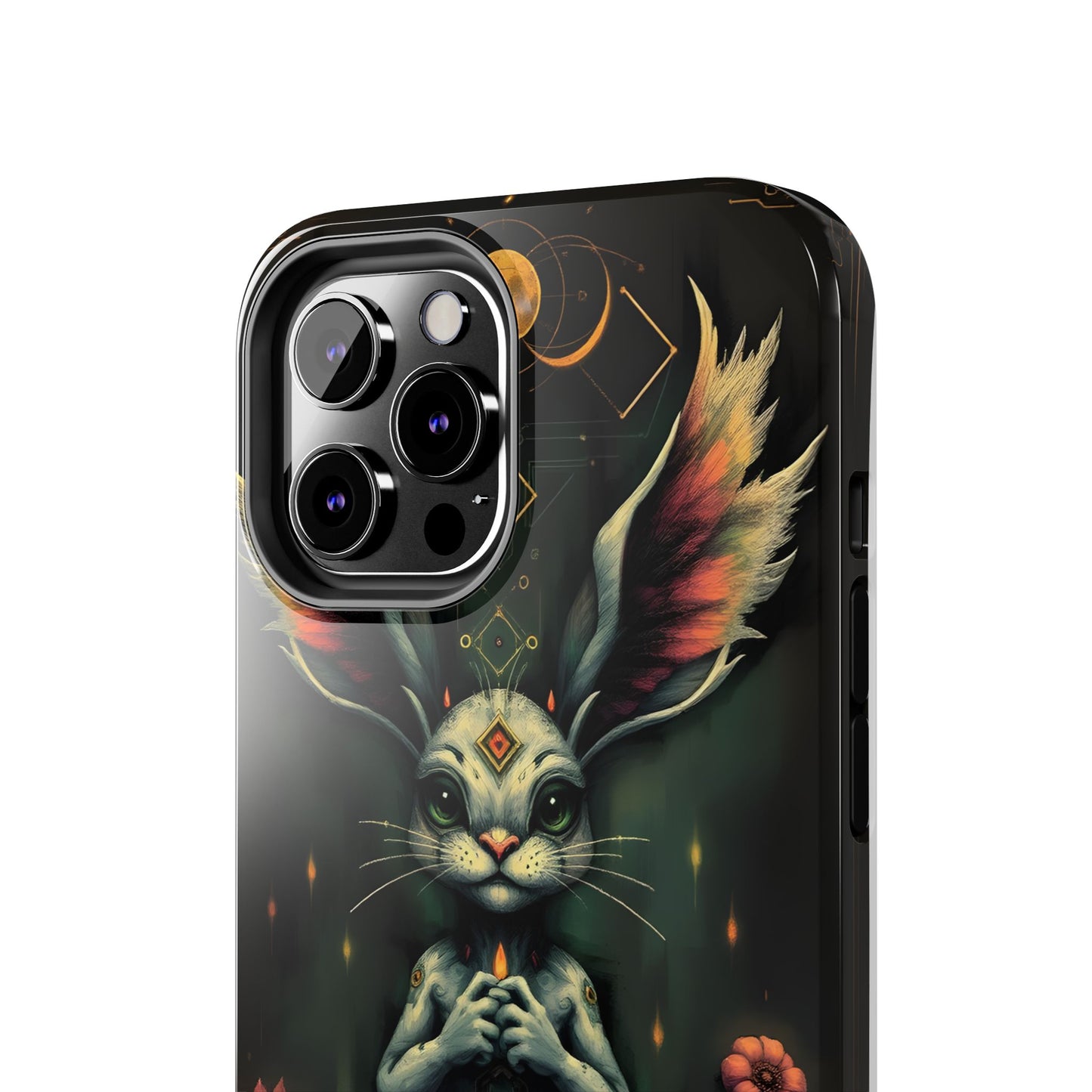 Artistic Rabbit Phone Cases - Unique and Durable Design of Mystical Bunny - for iPhone