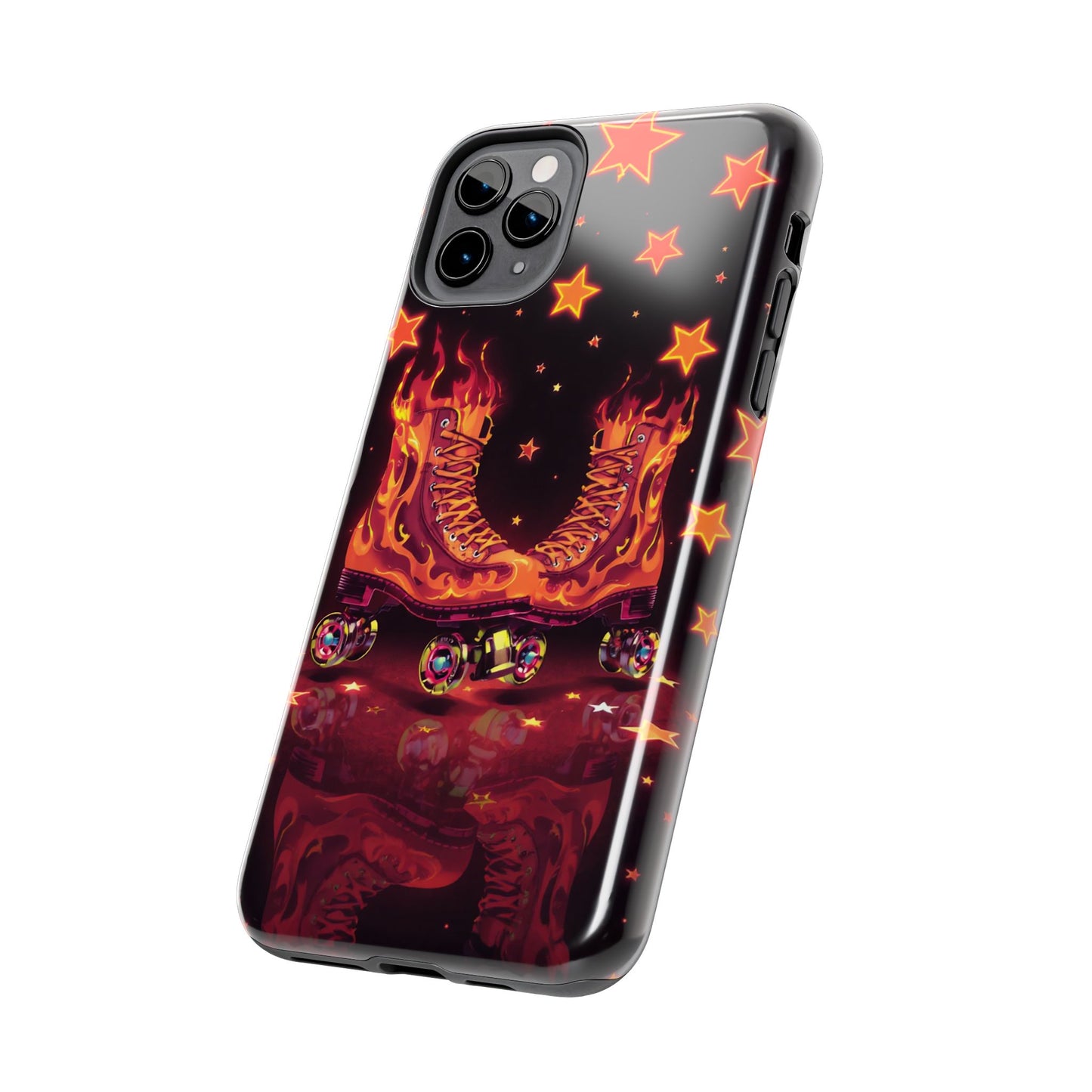 Retro Roller Skates Tough Phone Case - Stylish & Durable