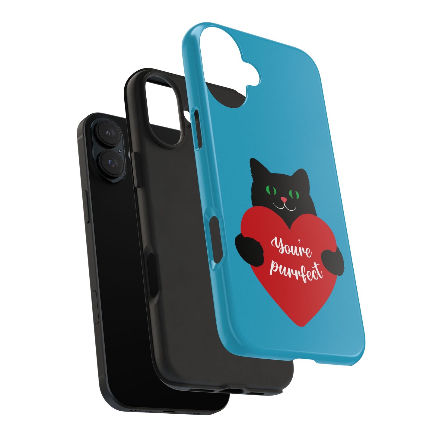 You're Purrfect Cat Phone Case - Tough & Stylish Pet Lover Accessory - for iPhone