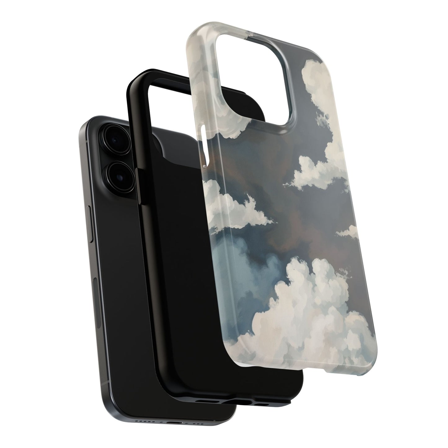 Sky Cloud Phone Case, Tough iPhone Cover, Aesthetic Tech Accessories, Gift for Him/Her, Unique Cell Phone Protectors
