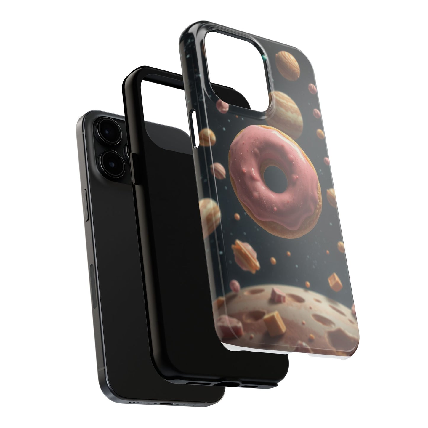 Galaxy Donut Tough Phone Case - Durable & Stylish Protective Cover
