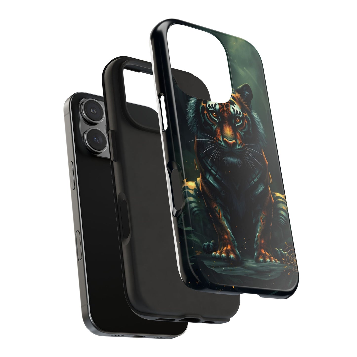 Fierce Mystical Tiger Tough Phone Case | Durable Protection for Nature Lovers - for iPhone