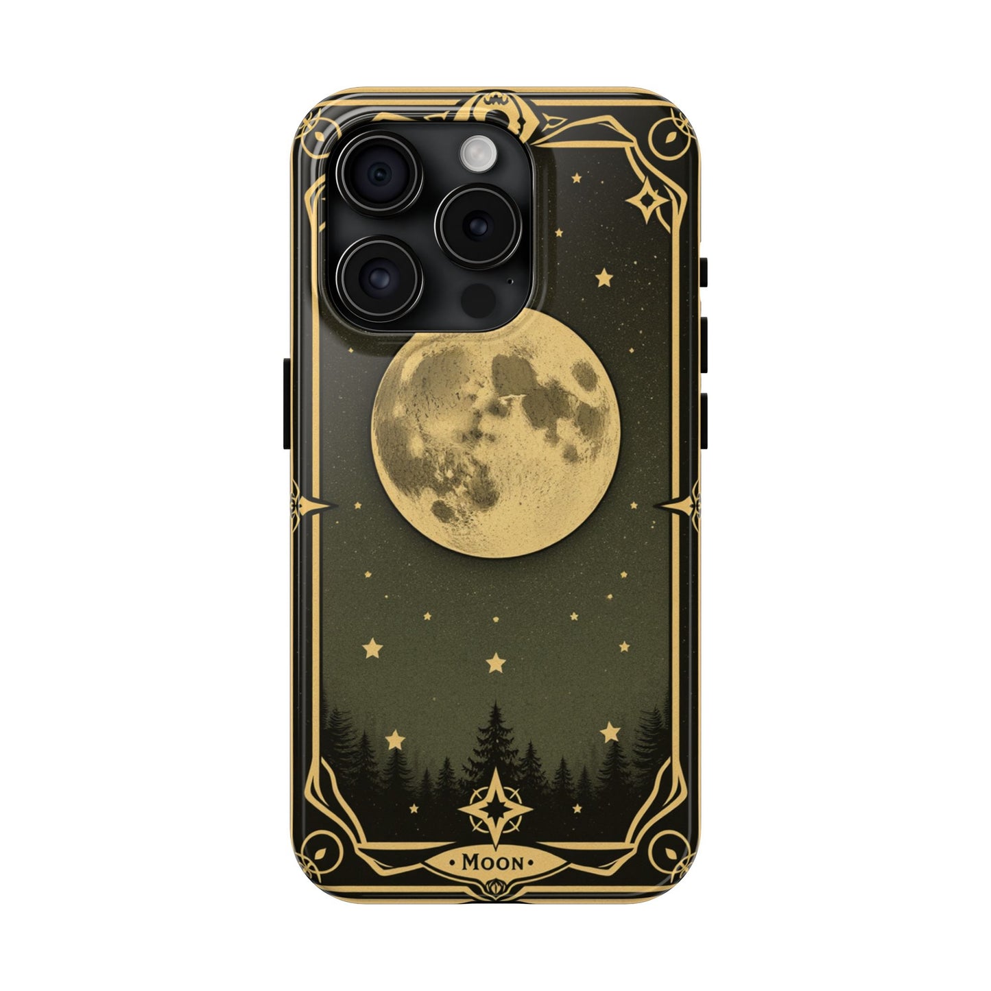 Celestial Moon Phone Case - Tough & Stylish for Star Lovers