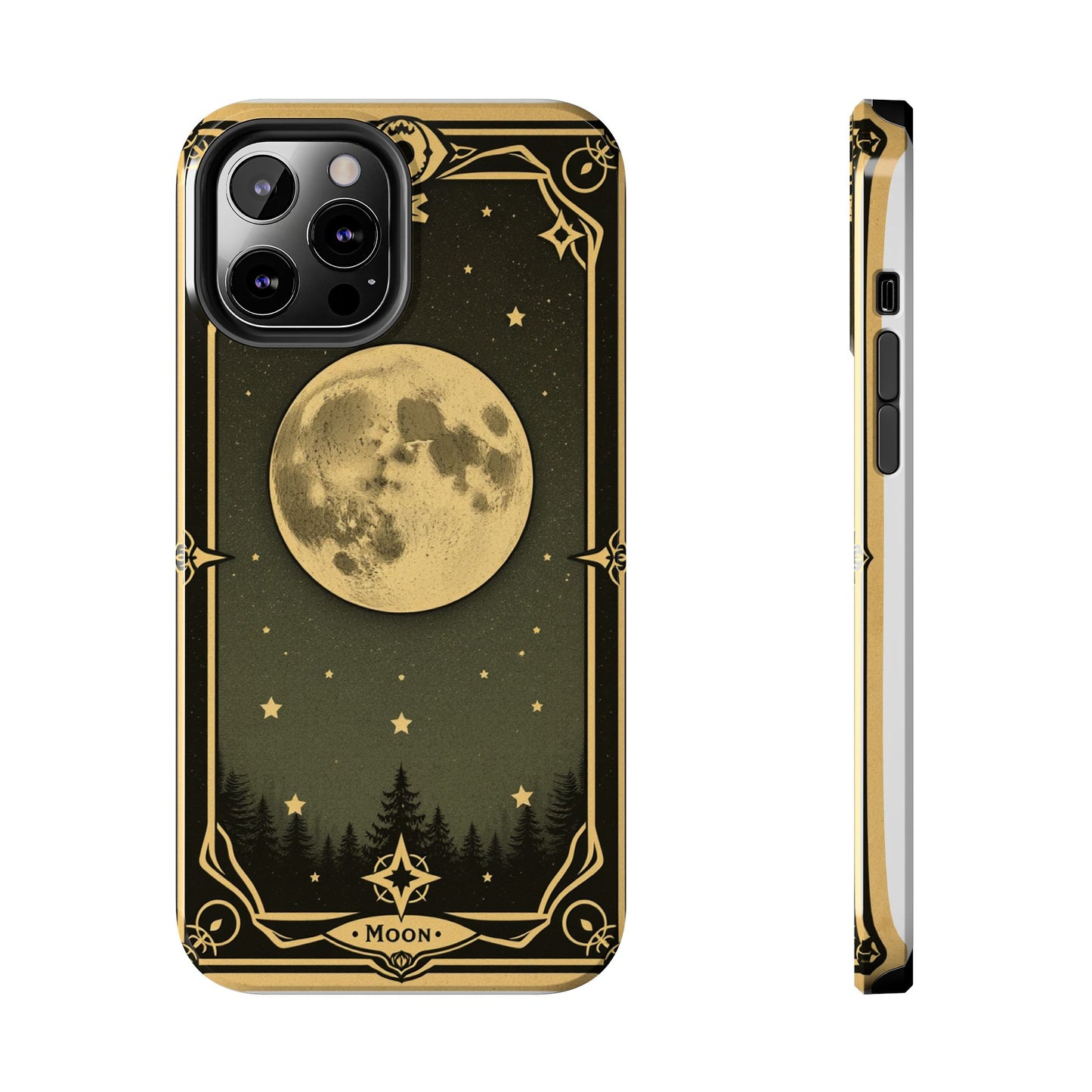 Celestial Moon Phone Case - Tough & Stylish for Star Lovers