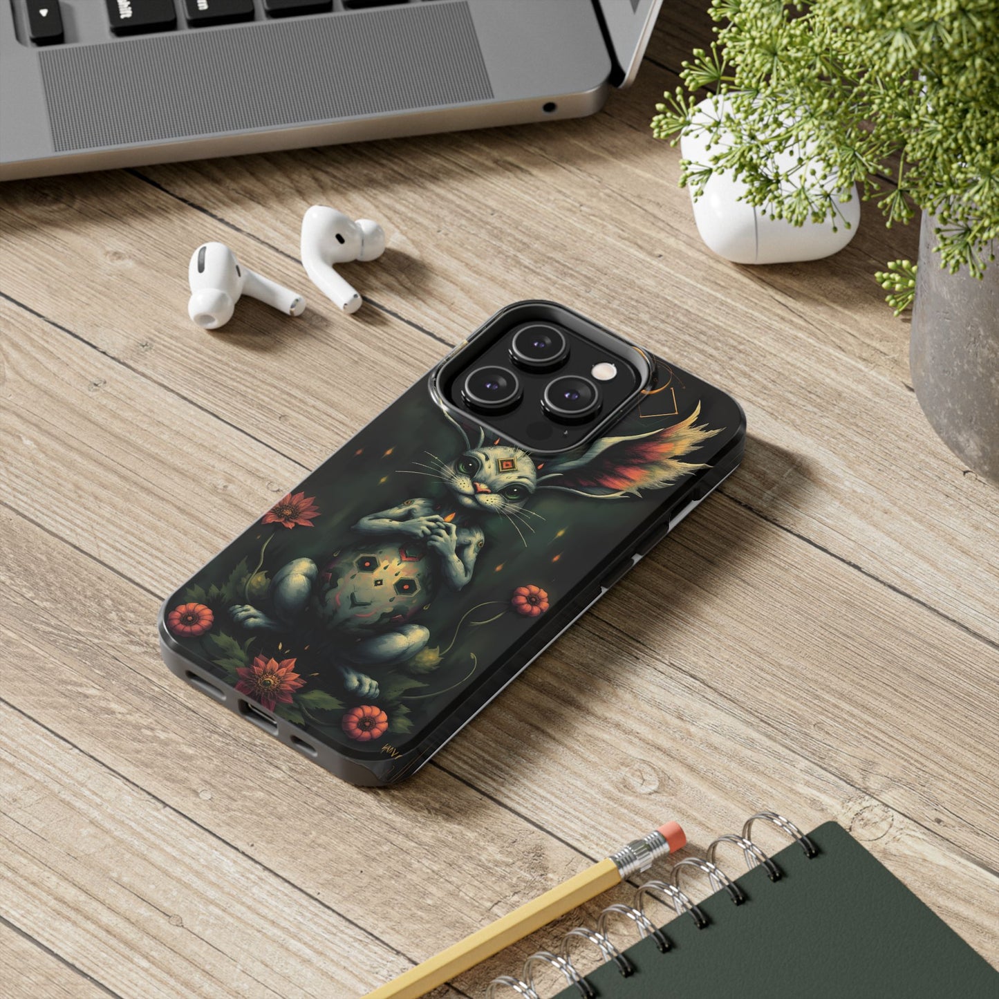 Artistic Rabbit Phone Cases - Unique and Durable Design of Mystical Bunny - for iPhone