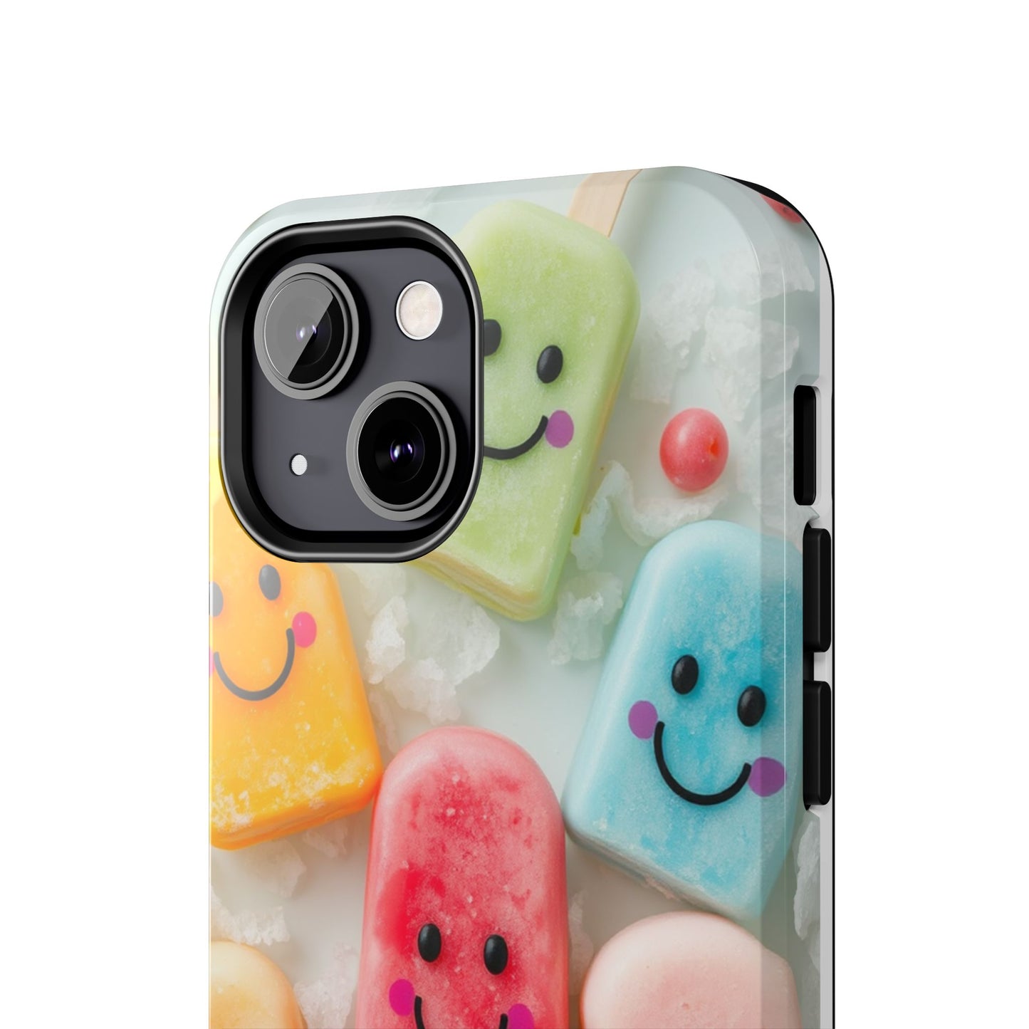 Cute Smile Popsicle Tough Phone Case - Fun Protection for Your Device