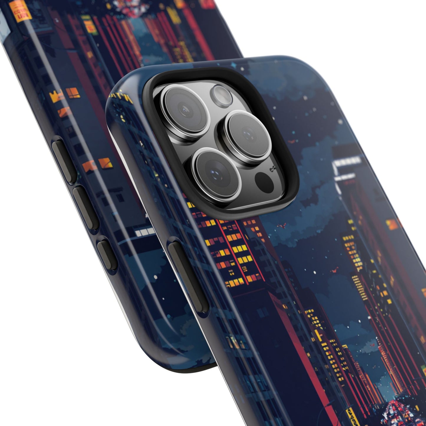 Urban Nightlife Tough Phone Case - Durable & Stylish Protection