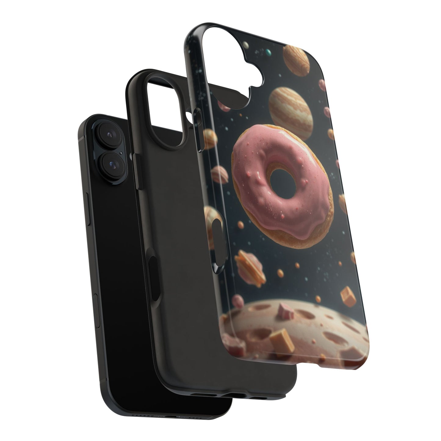Galaxy Donut Tough Phone Case - Durable & Stylish Protective Cover