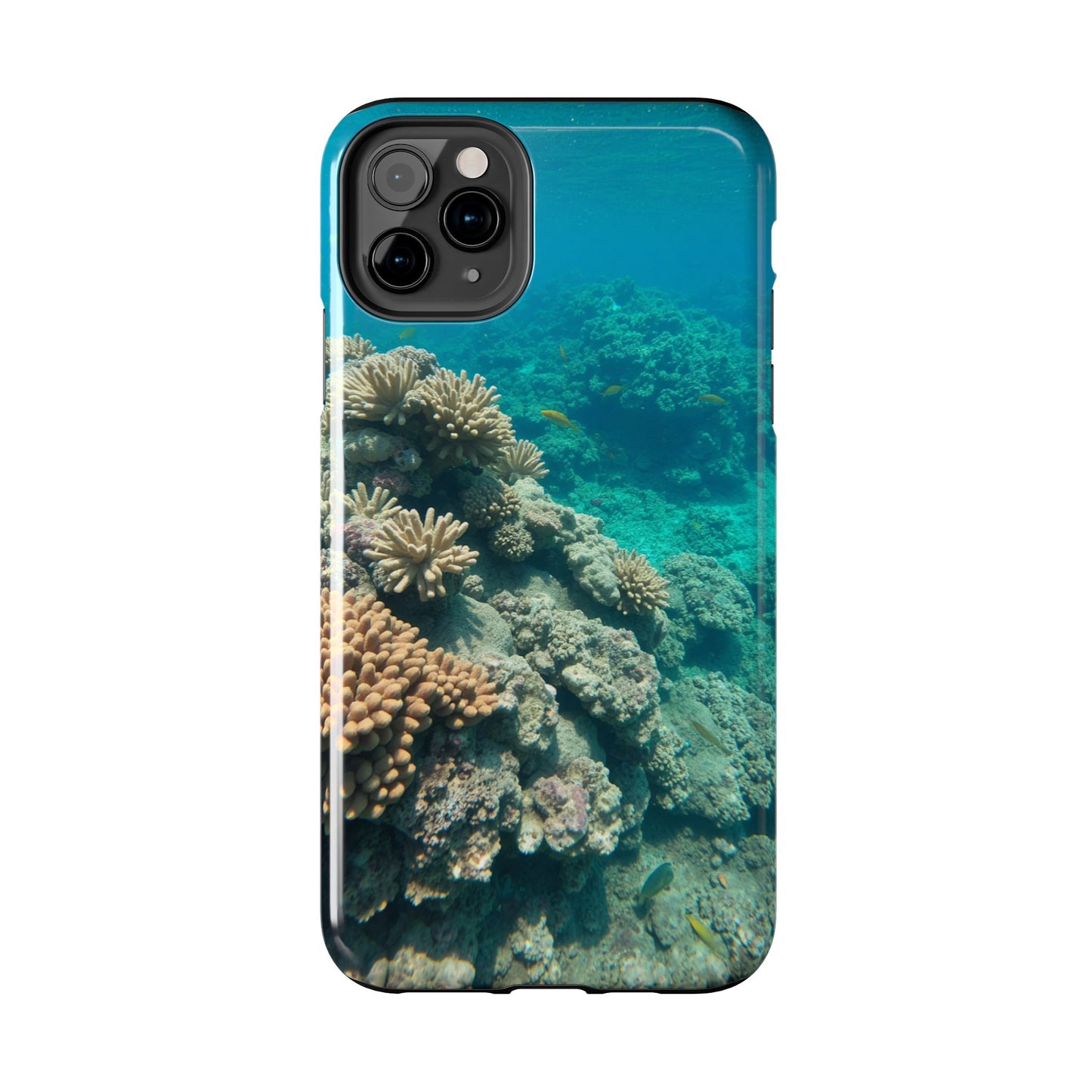 Coral Reef Tough Phone Case - Ocean Vibes Protection for Adventure Lovers