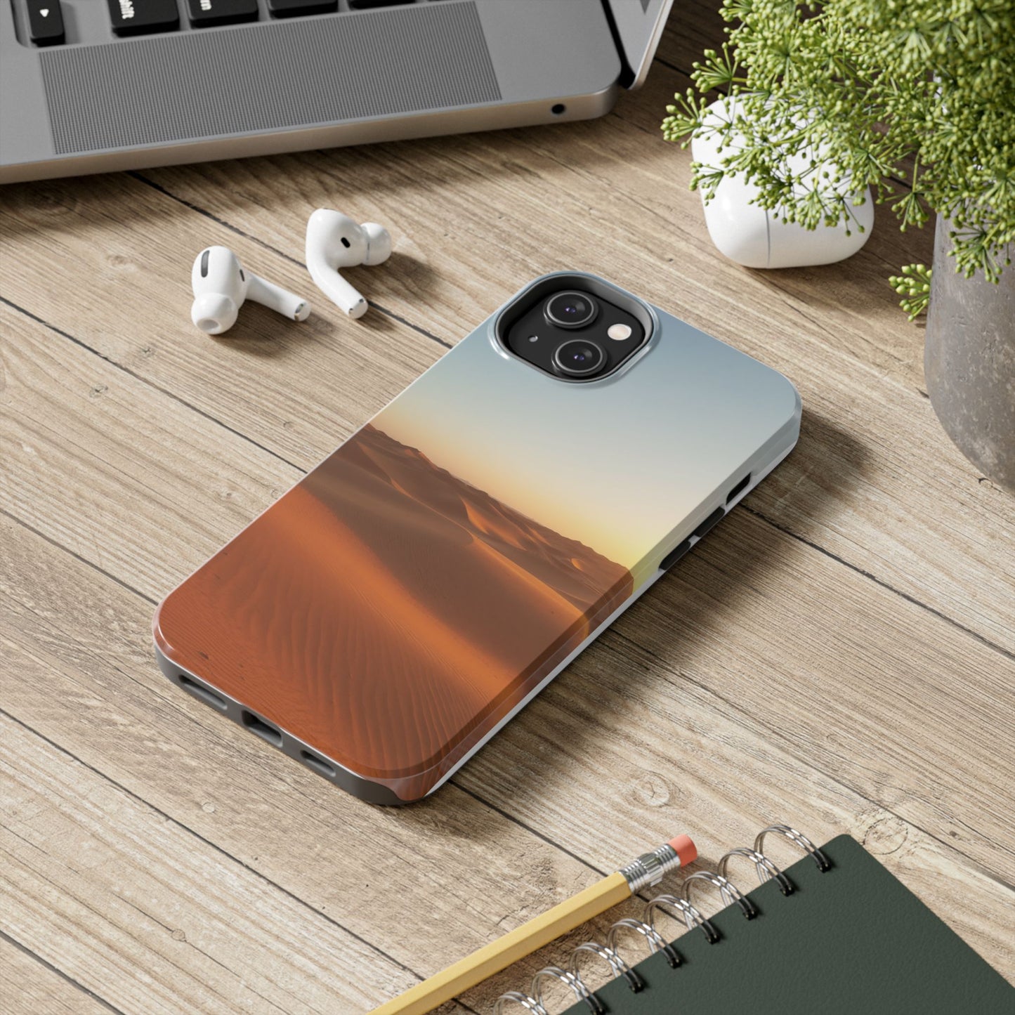 Desert Sunset Tough Phone Case - Durable Protection with Scenic Desert Design