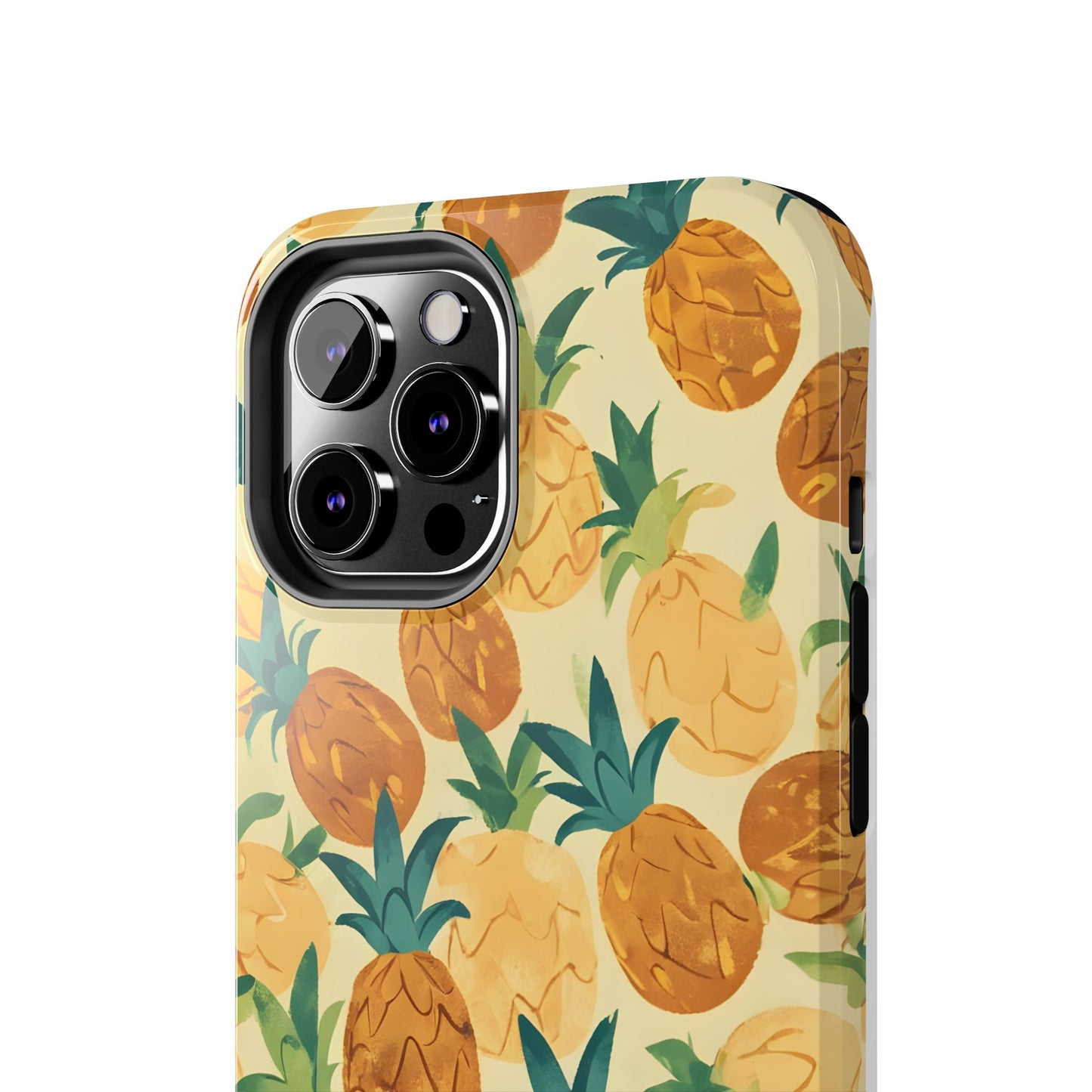 Pineapple Paradise Tough Phone Case - Durable and Stylish for Summer Vibes - for iPhone