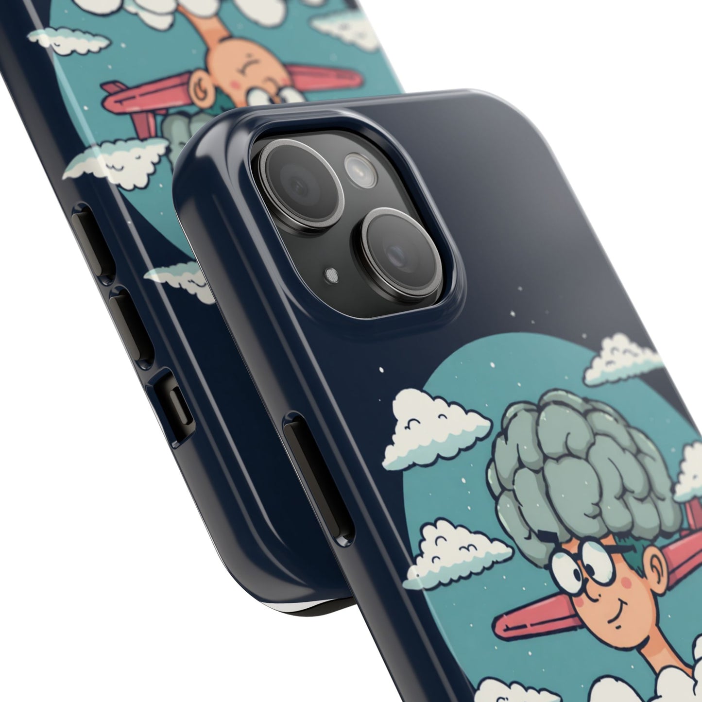 Creative Cloud Phone Case - Quirky Design for Unique Individuals