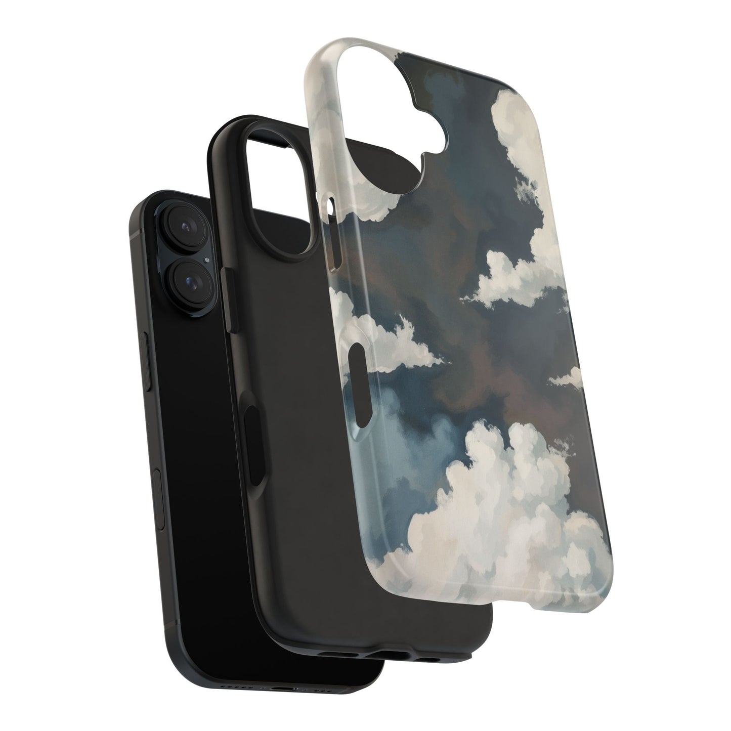 Sky Cloud Phone Case, Tough iPhone Cover, Aesthetic Tech Accessories, Gift for Him/Her, Unique Cell Phone Protectors