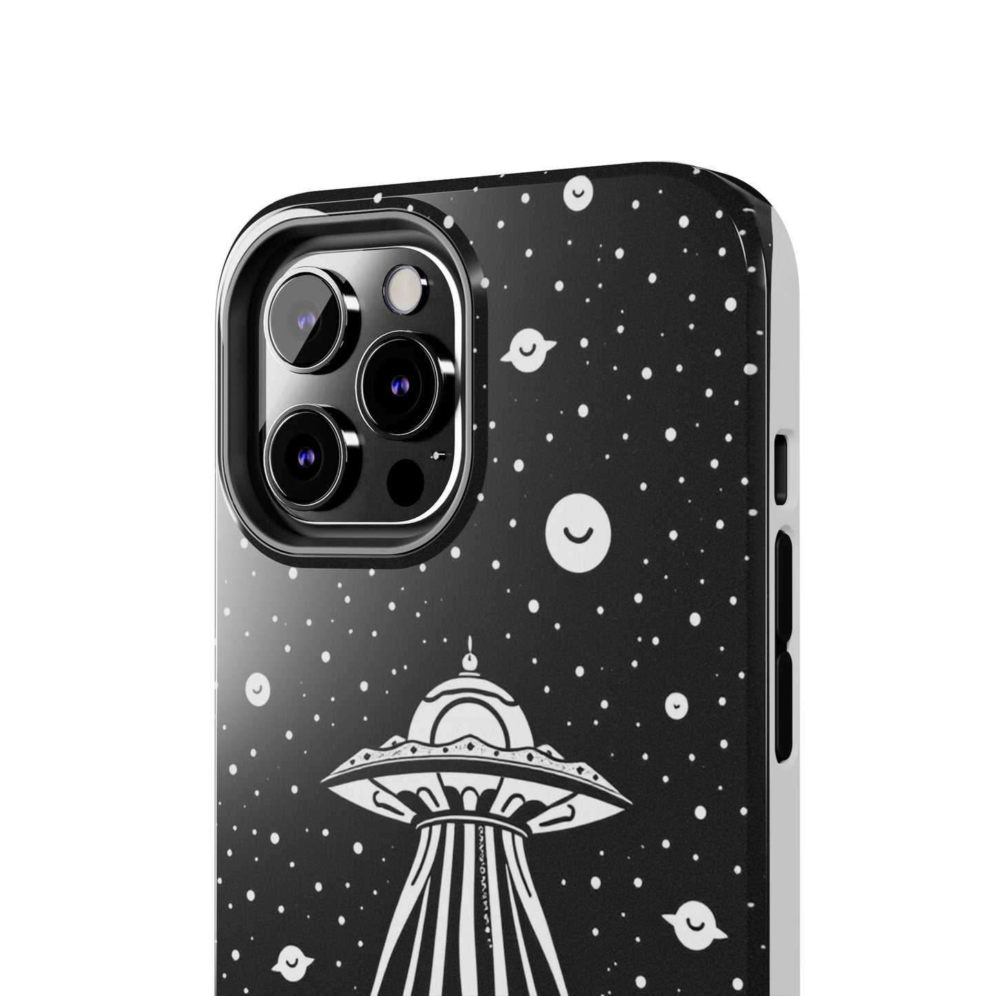Galaxy UFO Tough Phone Case - Durable Protection with Unique Space Design