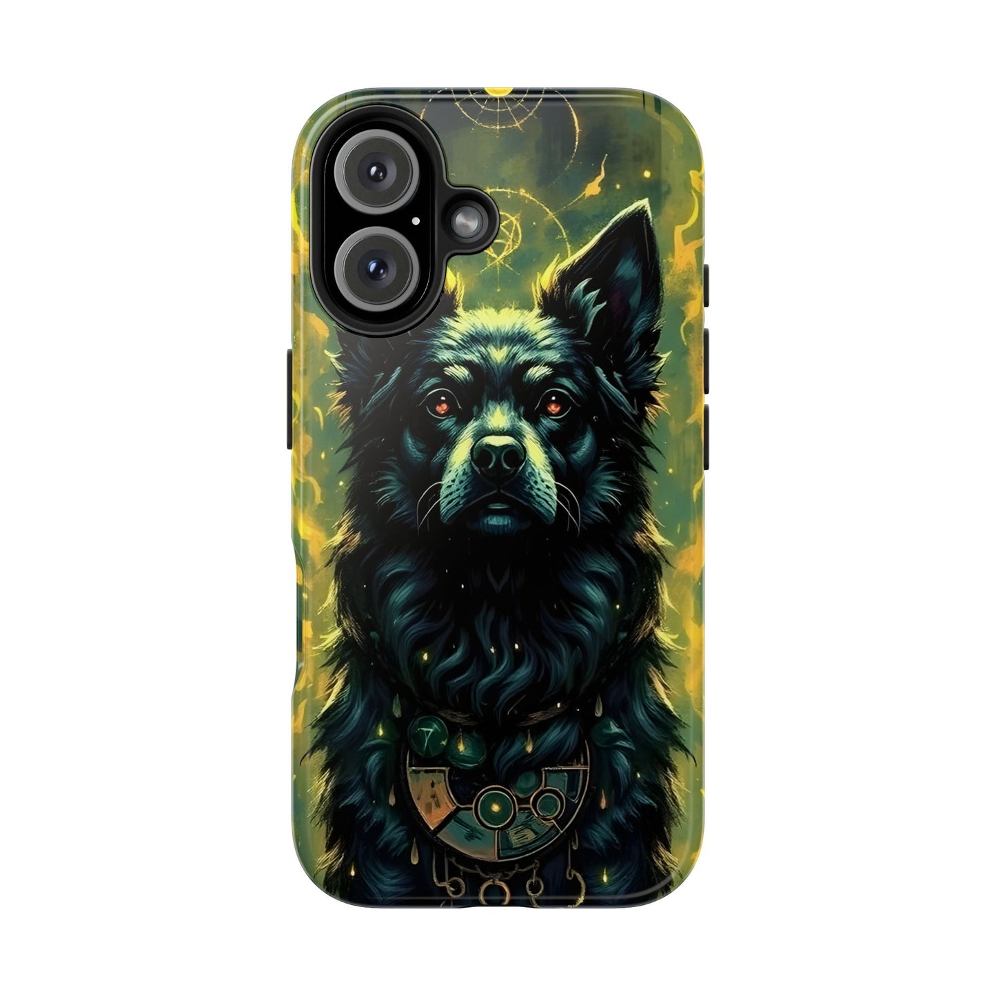 Mystical Dog Tribe Phone Case - Tough and Stylish for Pet Lovers - for iPhone