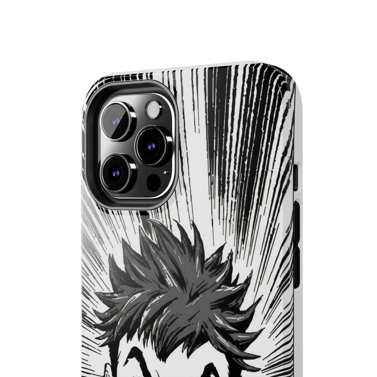 Intense Graphic Phone Case - Tough Design for Anime Fans