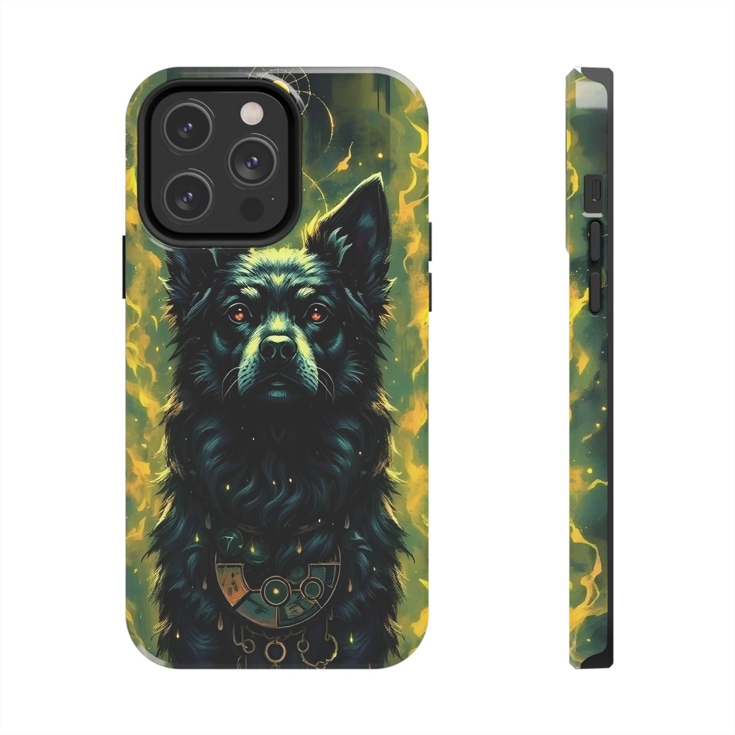 Mystical Dog Tribe Phone Case - Tough and Stylish for Pet Lovers - for iPhone