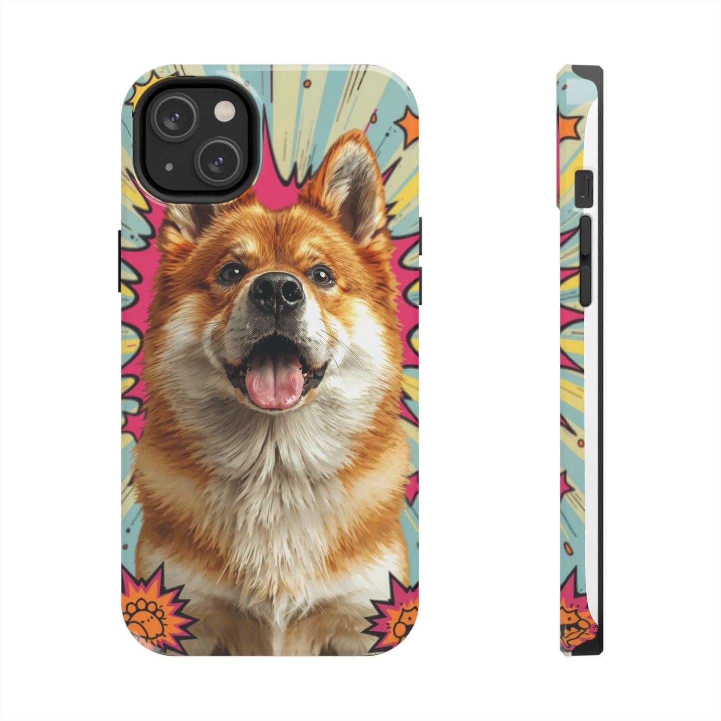 Playful Dog Tough Phone Case - Durable & Stylish Pet Lover Gift