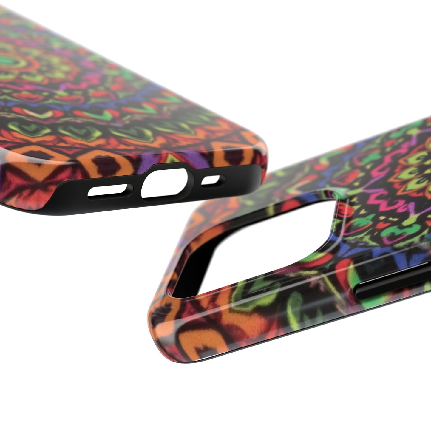 Colorful Mandala Tough Phone Case - Vibrant Designs for Trendy Protection - for iPhone