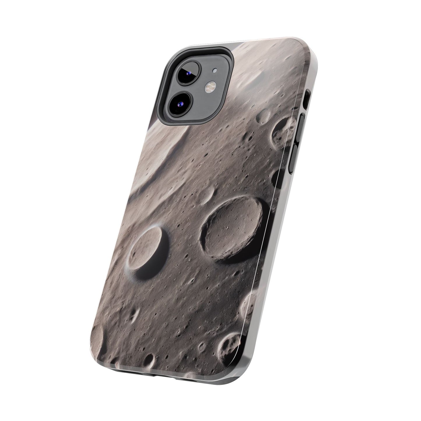 Celestial Moon Surface Tough Phone Case | Durable Space-Themed Design - for iPhone
